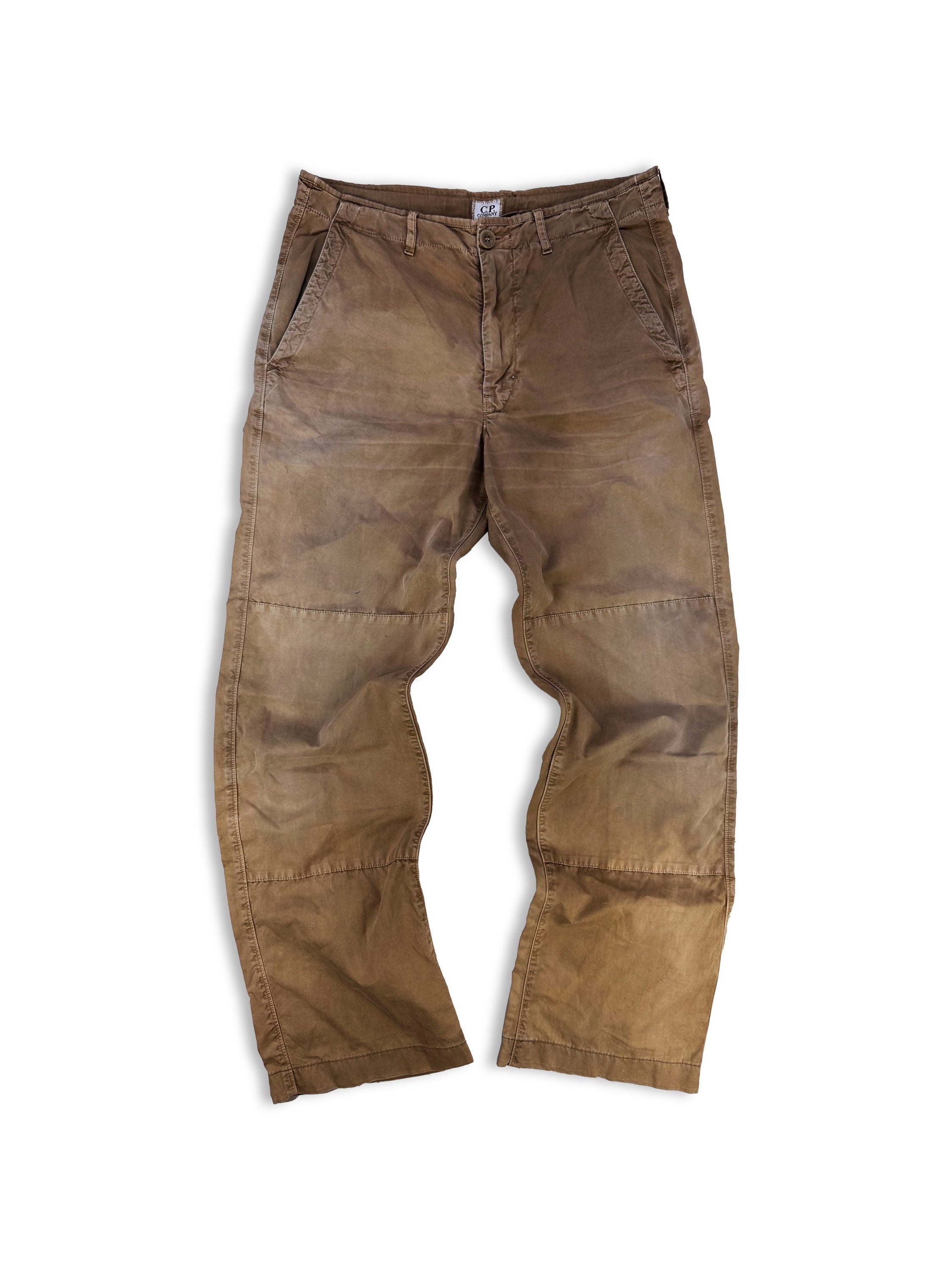 00s C.P. Company Sunfaded Reinforced Tan Trousers