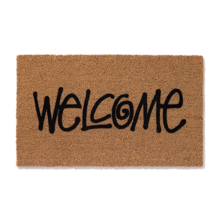 Stüssy ‘Welcome’ Script Lettering Tan Mat