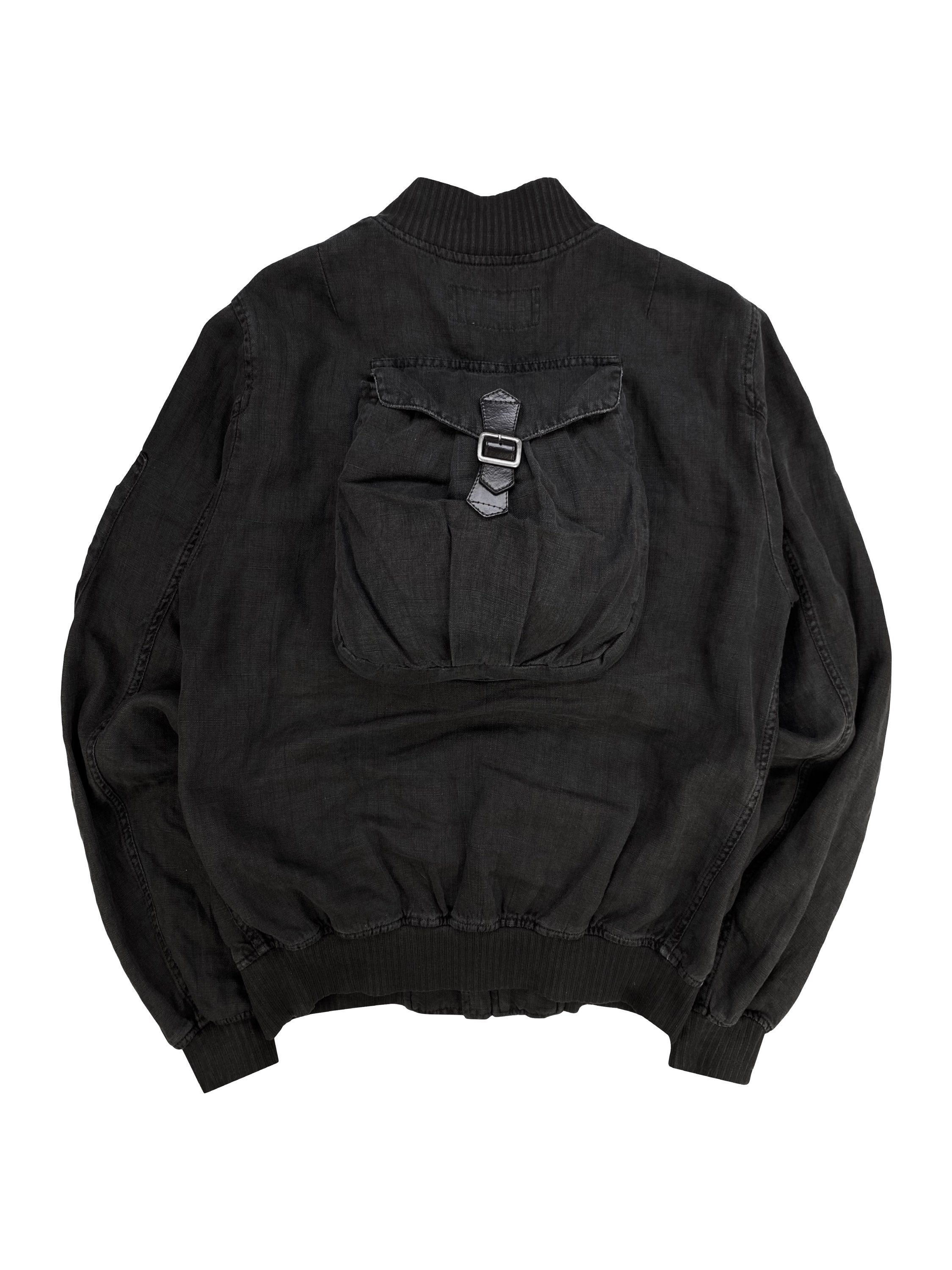 SS03 Dolce &amp; Gabbana 3D Cargo Pocket Ash Grey Hunting Jacket