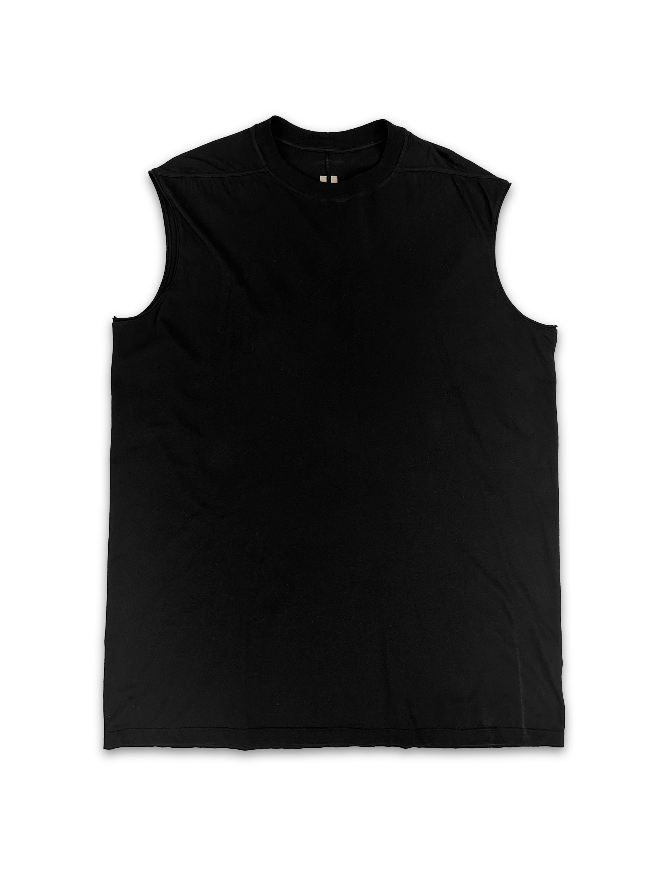 AW23 Rick Owens ‘Luxor’ Tarp Sleeveless Boxy Tank-top