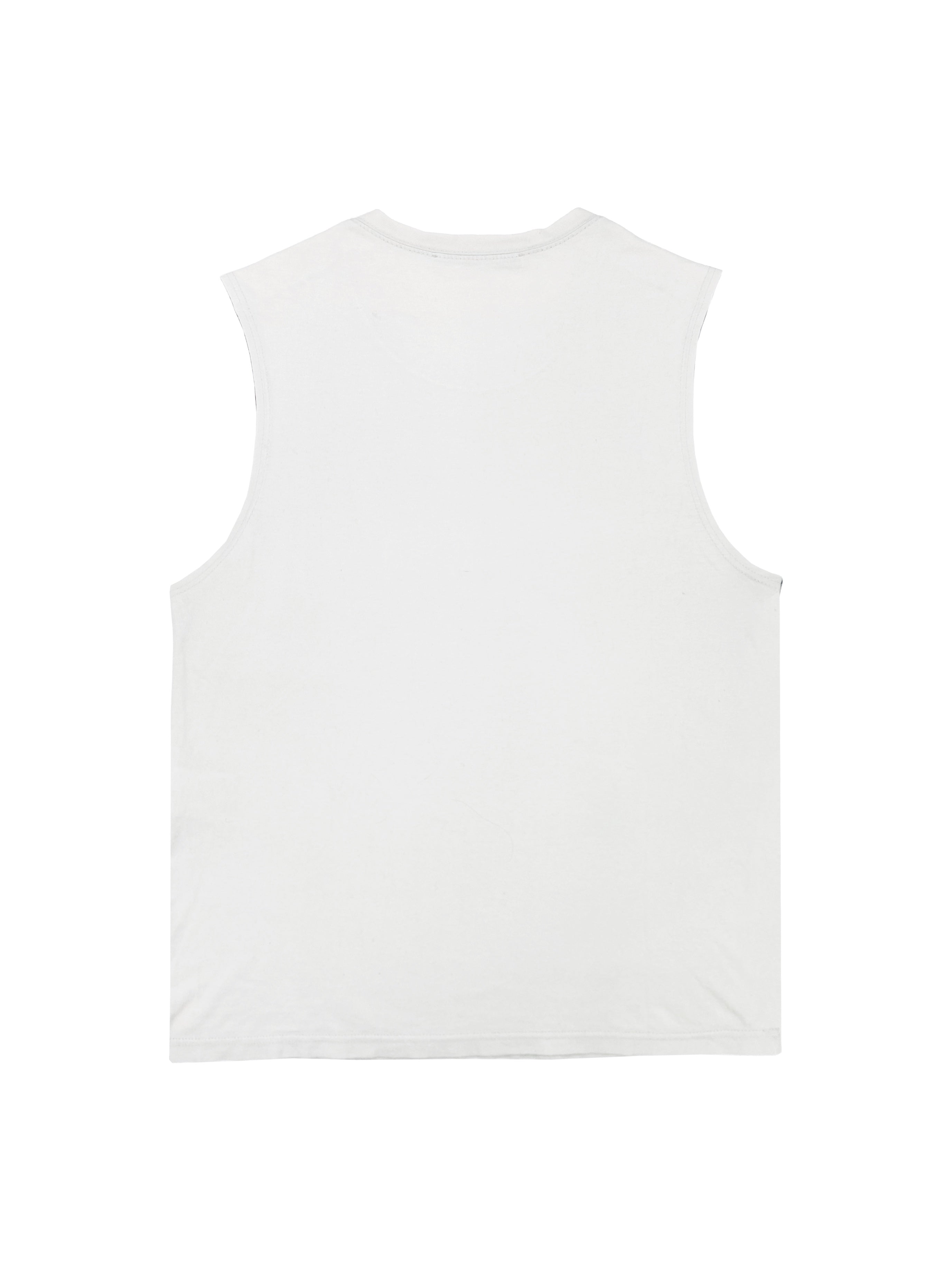 SS05 Balenciaga “Police” K9 Graphic Sleeveless Tank-top