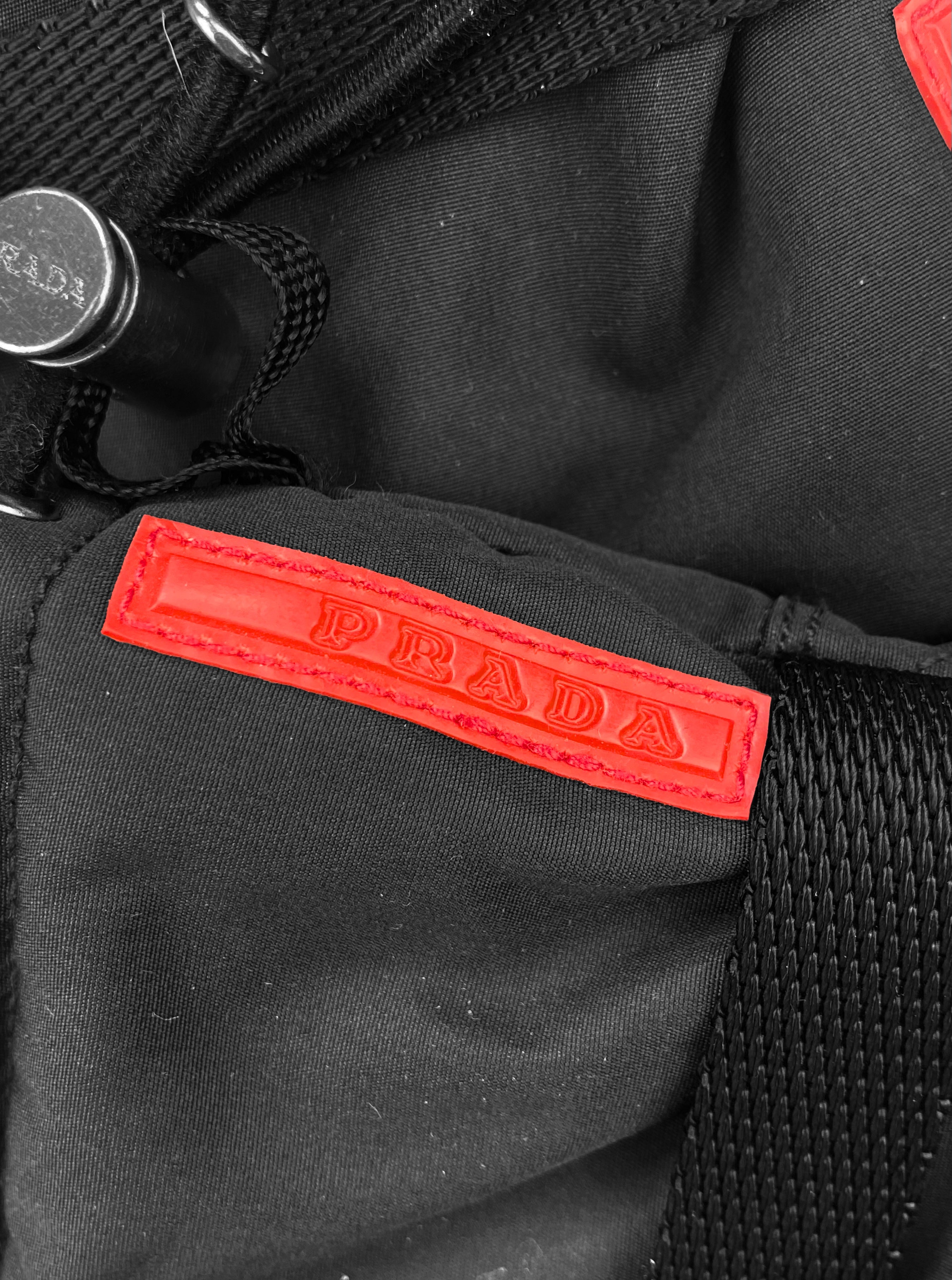 2000’s Prada Sport Stash Pocket Padded Gloves
