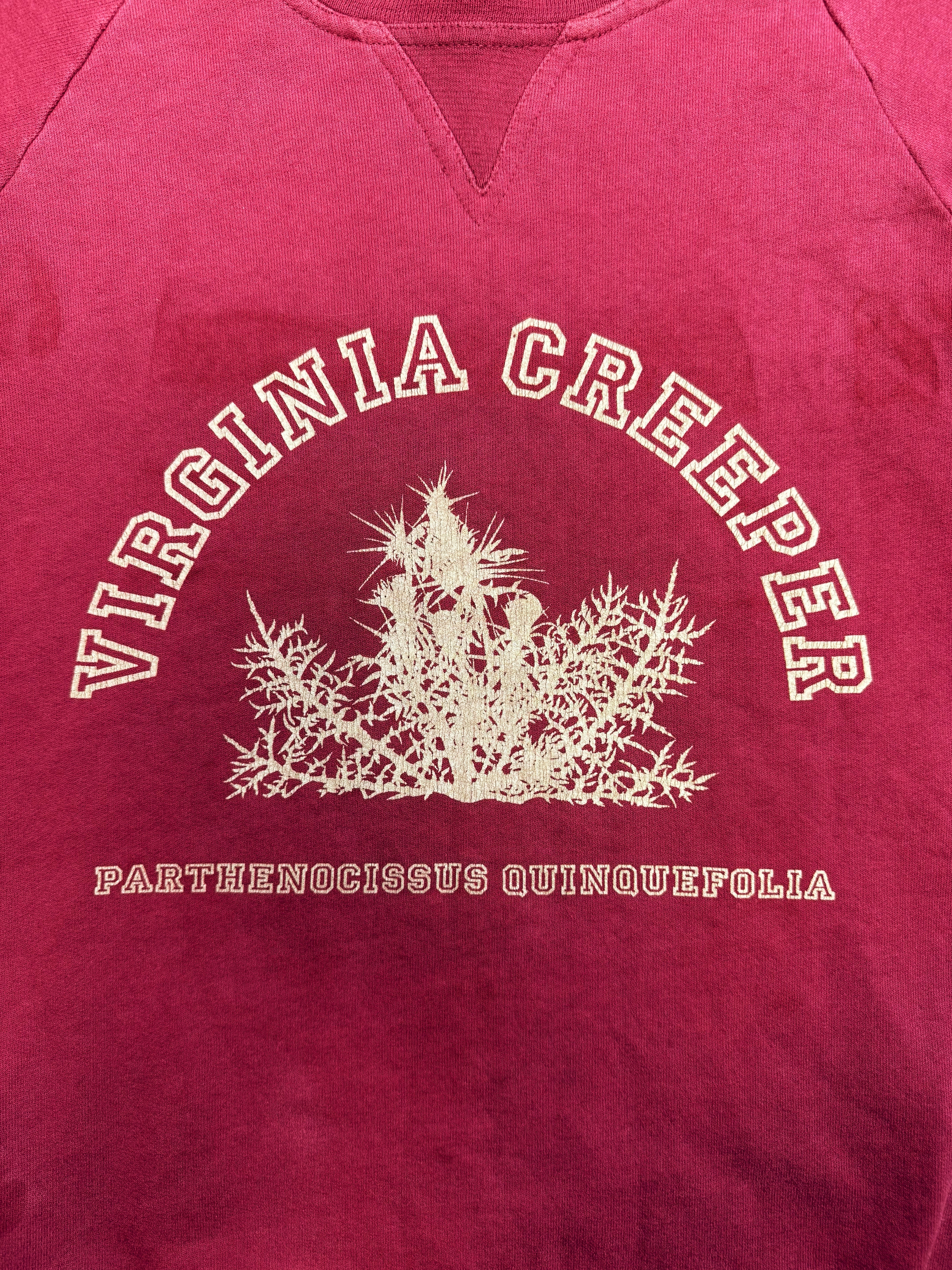 AW02 Raf Simons ‘Virginia Creeper’ Collegiate Red Crewneck