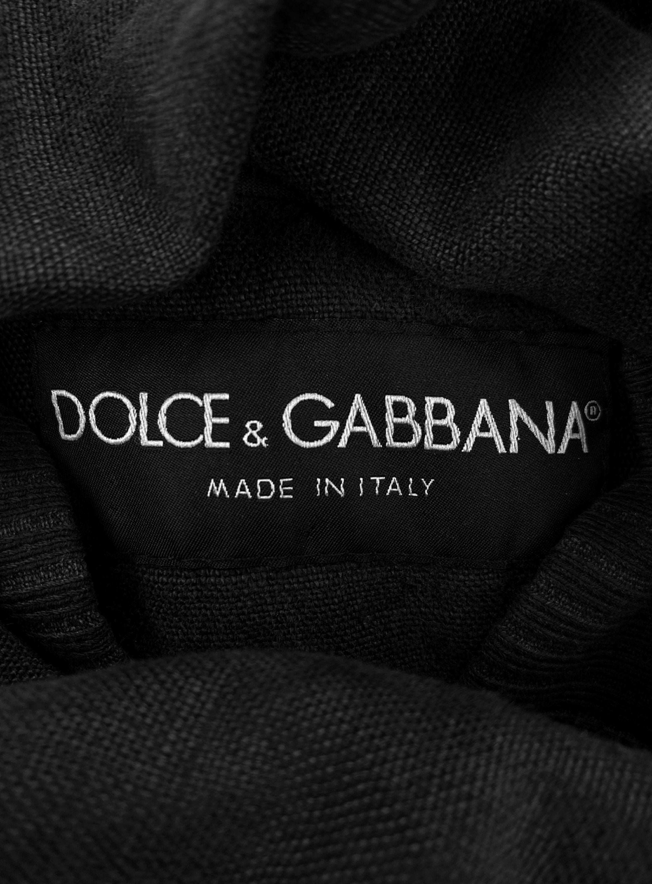 SS03 Dolce &amp; Gabbana 3D Cargo Pocket Ash Grey Hunting Jacket