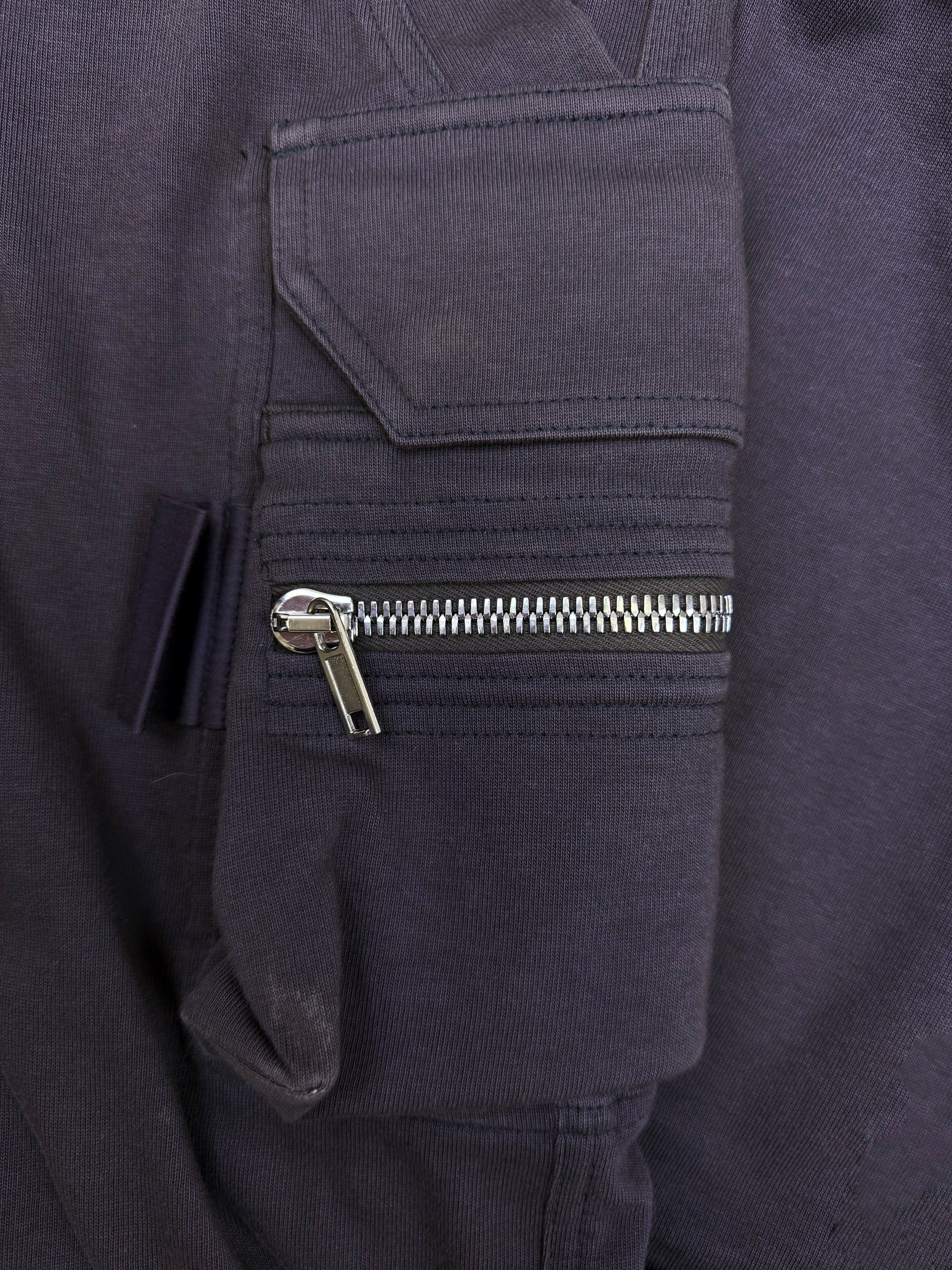SS22 Rick Owens ‘Phlegethon’ Plum Drawstring Cargo Pants