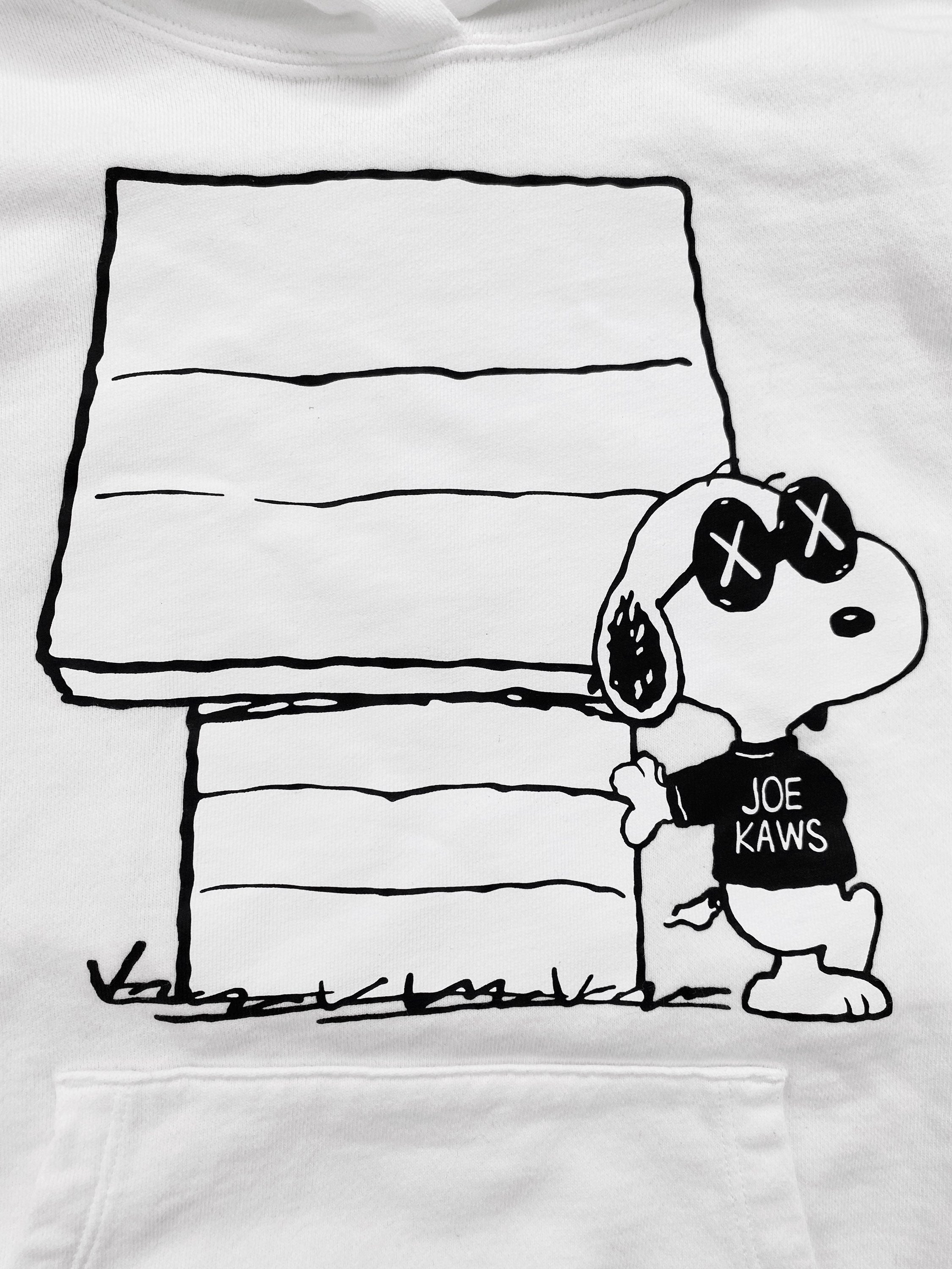 Kaws x Peanuts ‘Snoopy’ House Graphic White Hoodie