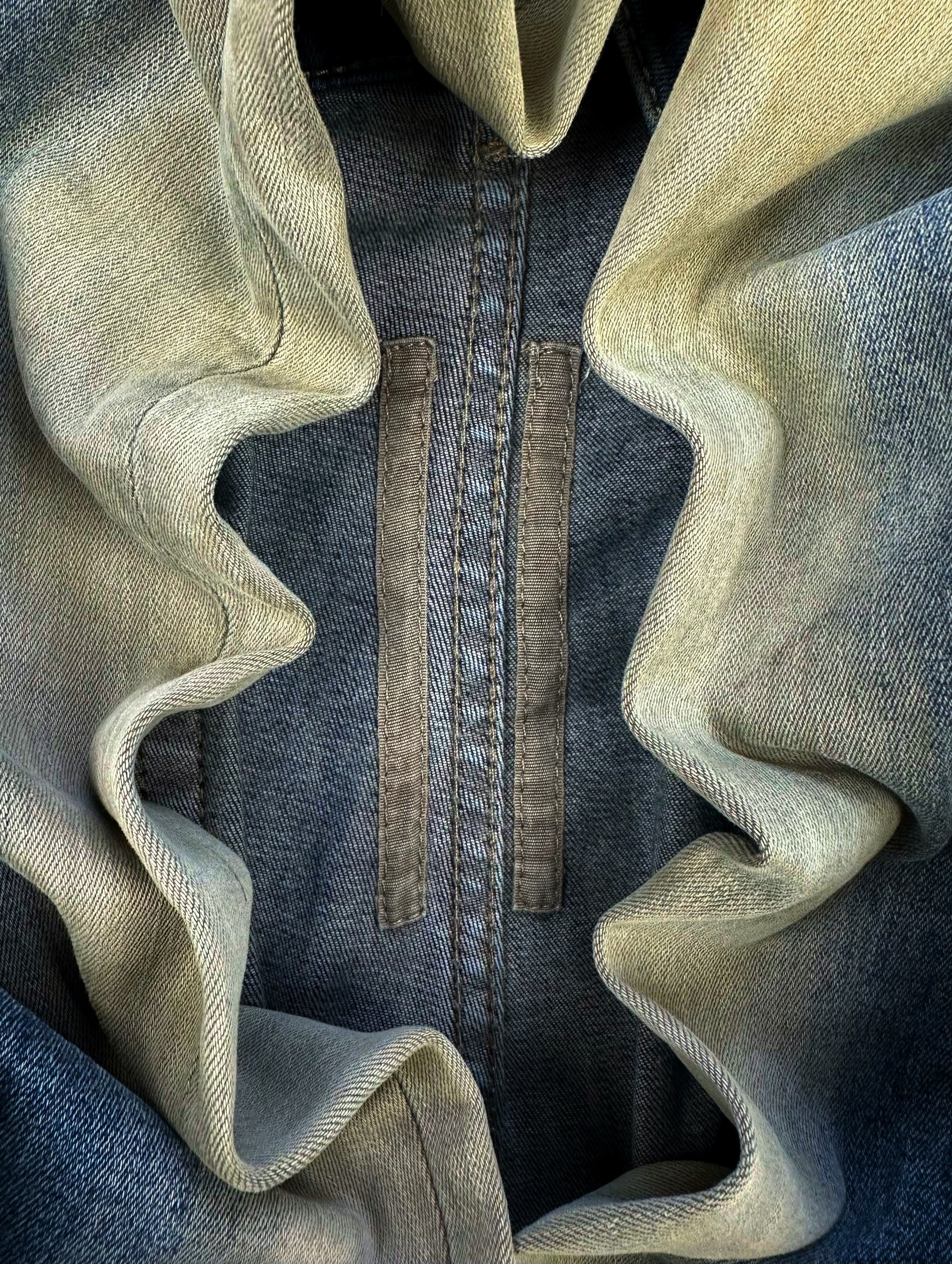 SS23 Rick Owens EDFU ‘Bolan’ Gradient Flared Oversized Denim