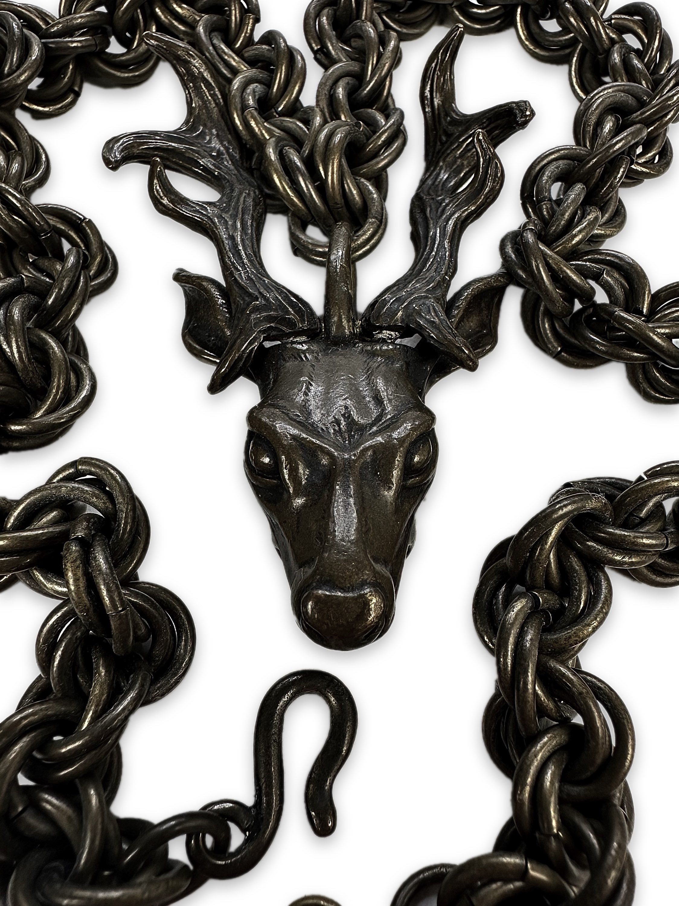 AW08 Number (N)ine x Magical Design ‘Deer’ .925 Silver Necklace