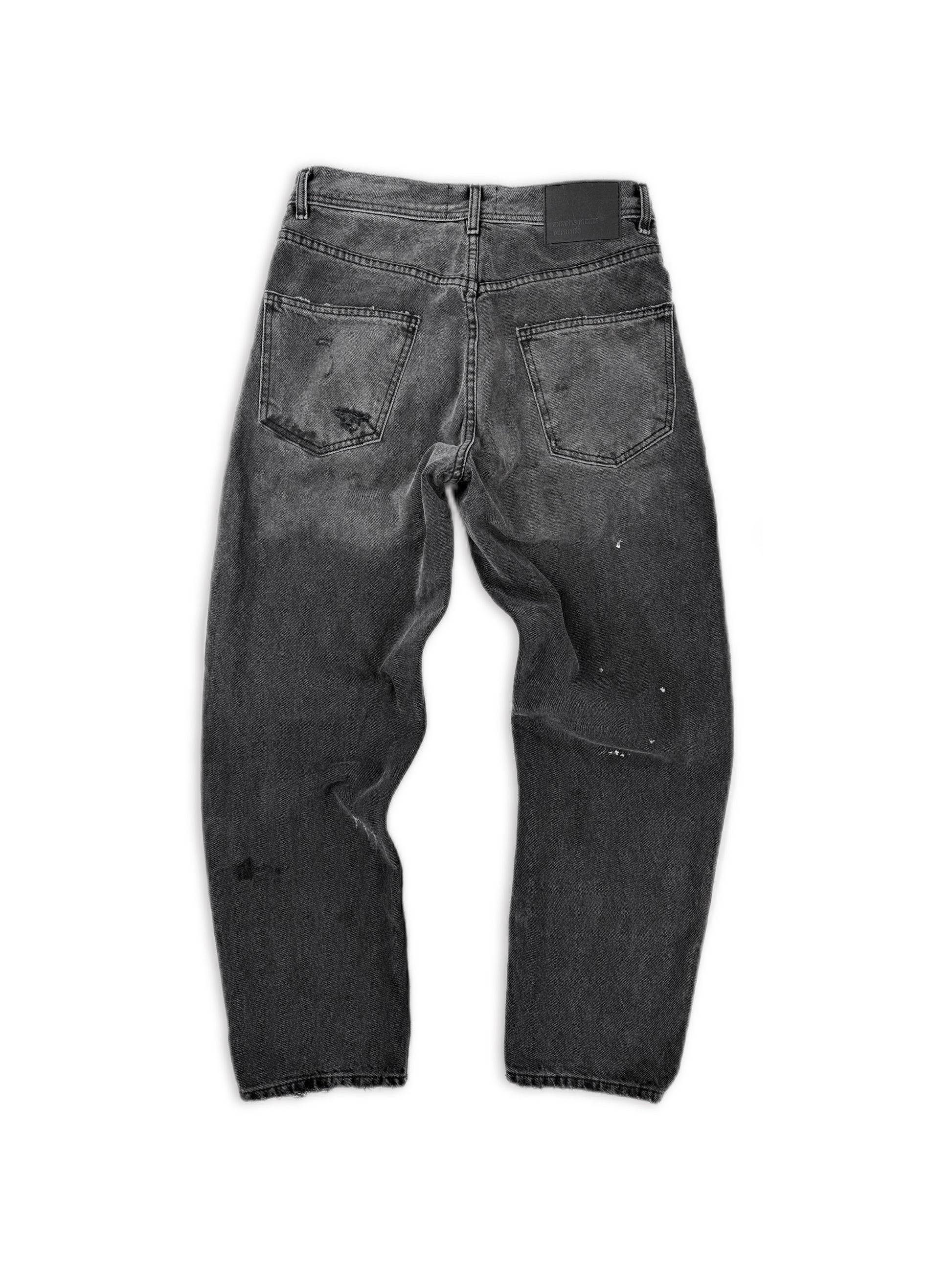 AW25 Enfants Riches Deprimes Paint Splatter Distressed Denim Jeans
