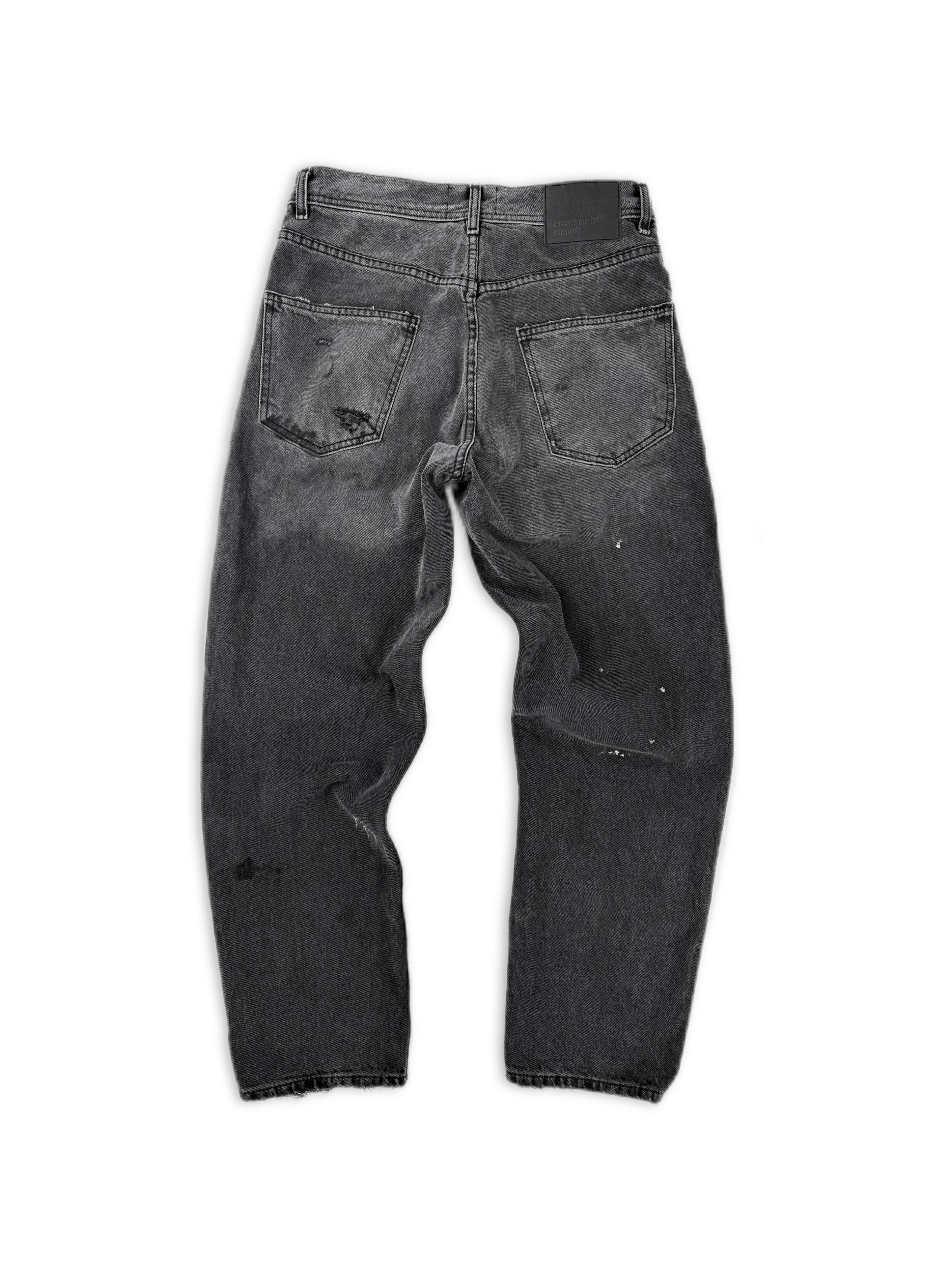 AW25 Enfants Riches Deprimes Paint Splatter Distressed Denim Jeans