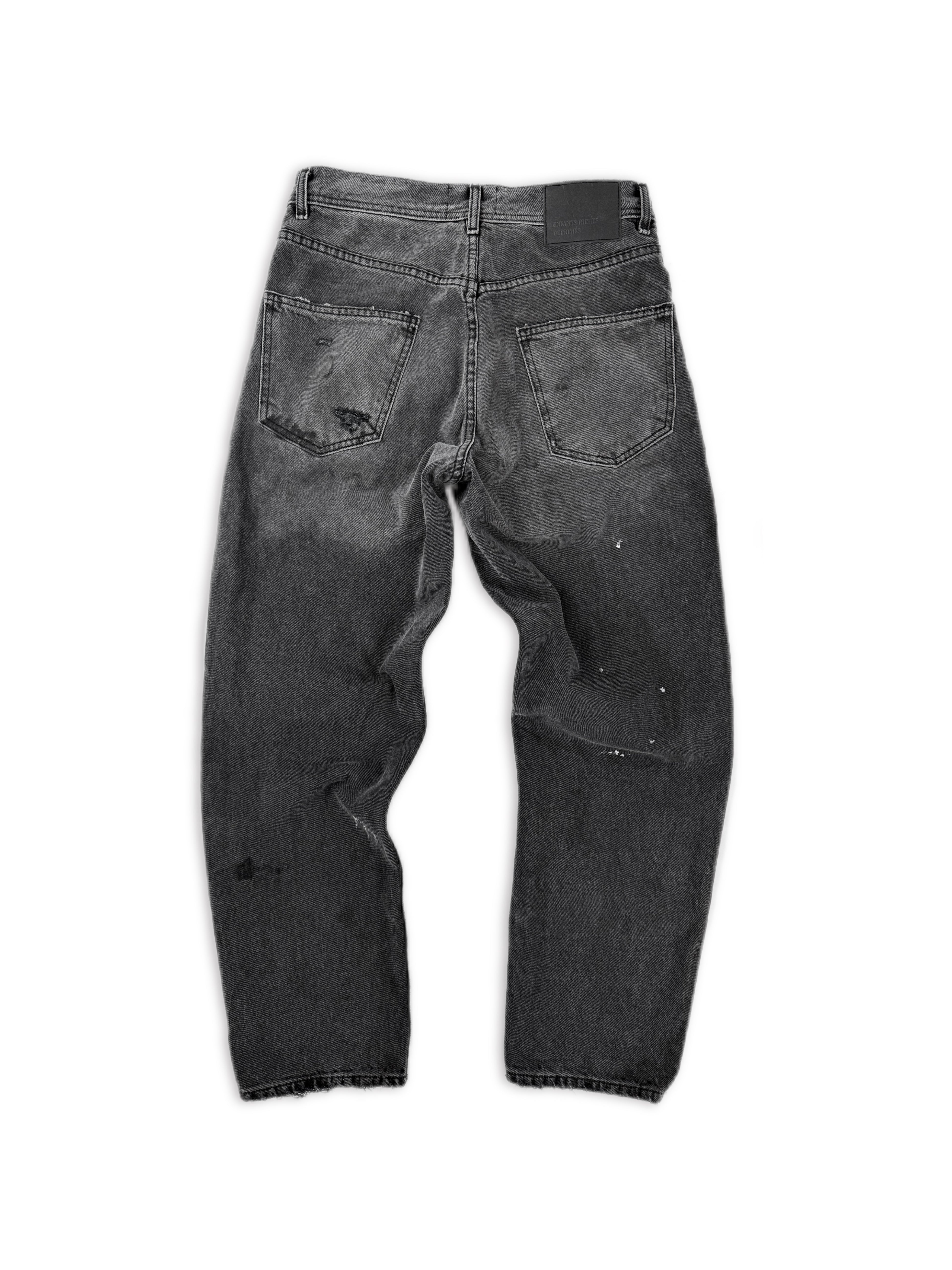 AW25 Enfants Riches Deprimes Paint Splatter Distressed Denim Jeans
