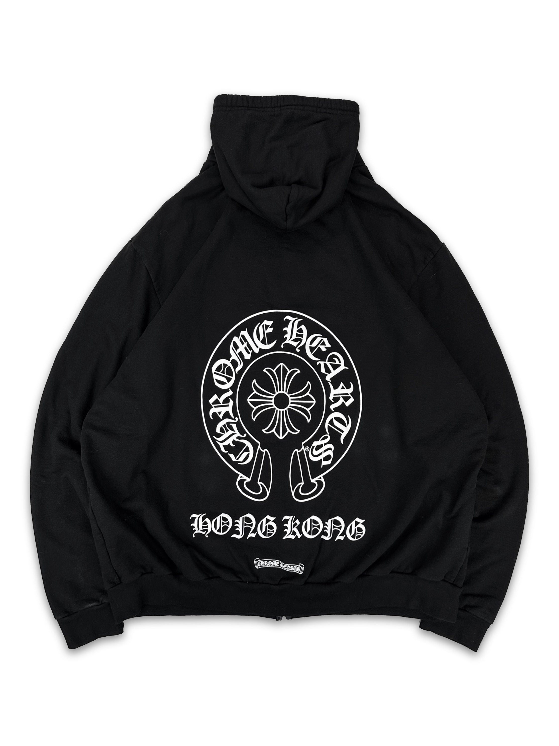 Chrome Hearts ‘Hong Kong’ Exclusive Dagger Zip-up Hoodie