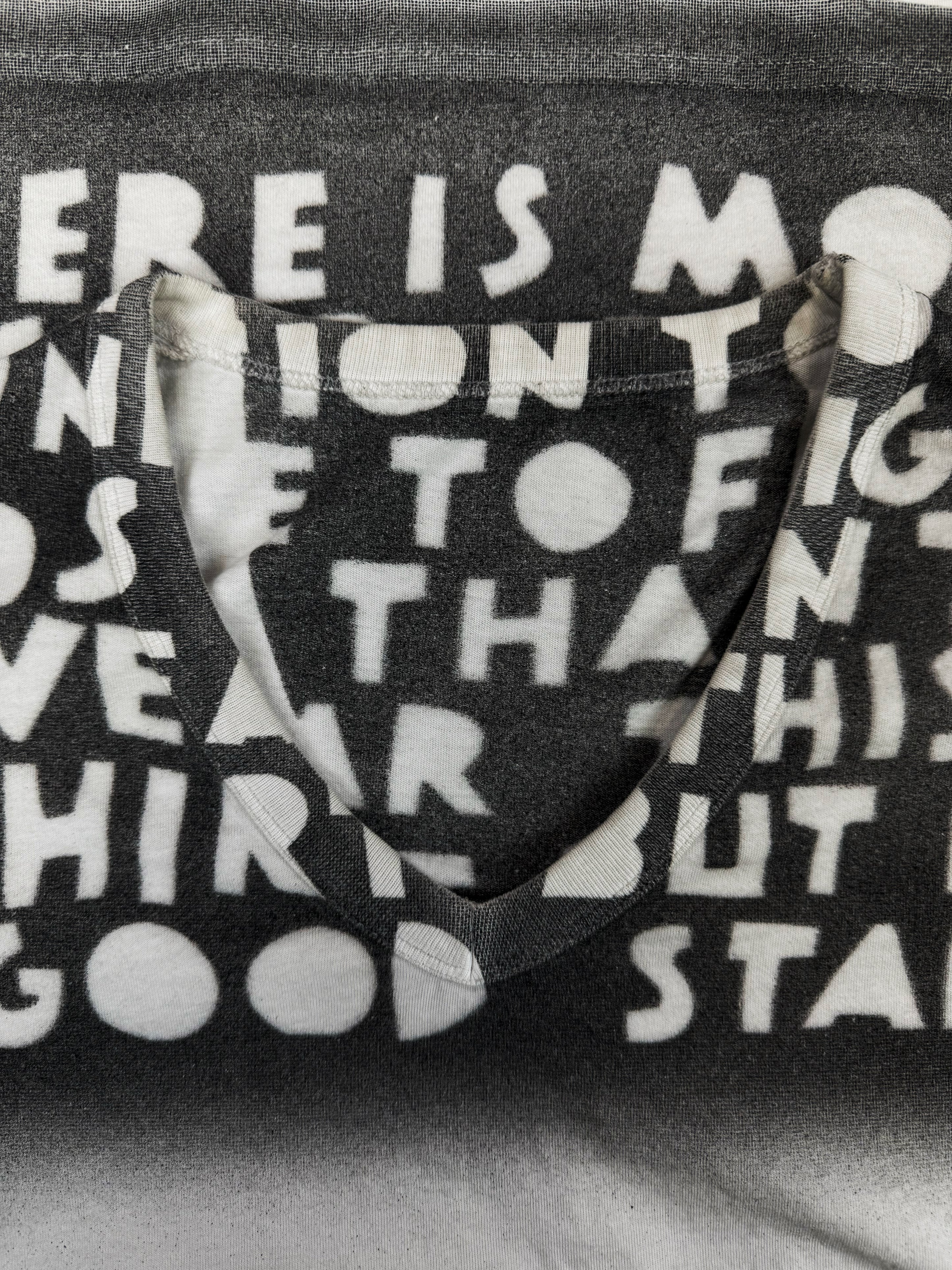 AW14 Maison Margiela AIDS Awareness Gradient T-Shirt
