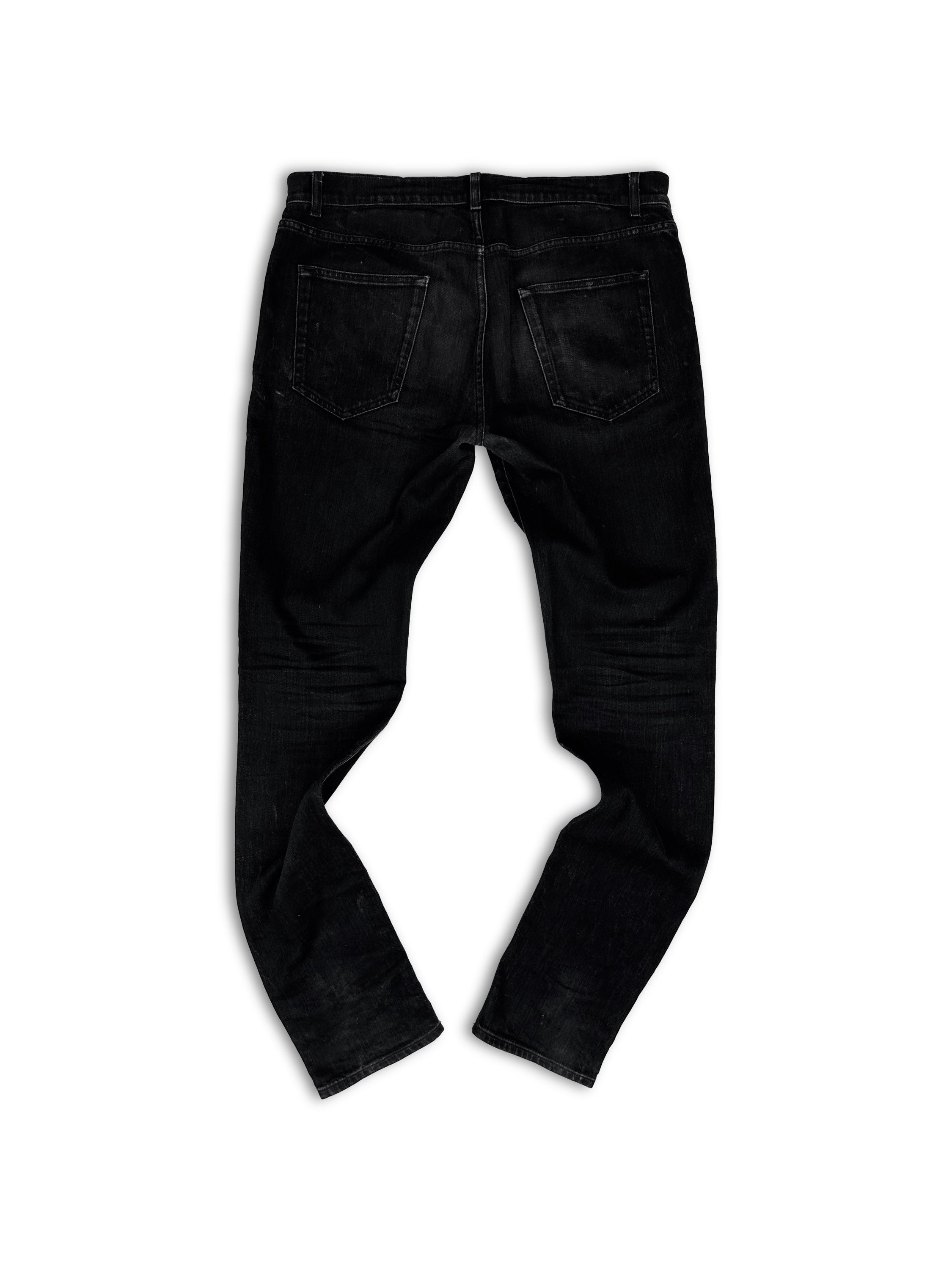 Saint Laurent Paris D24 Black Slim Cut Denim