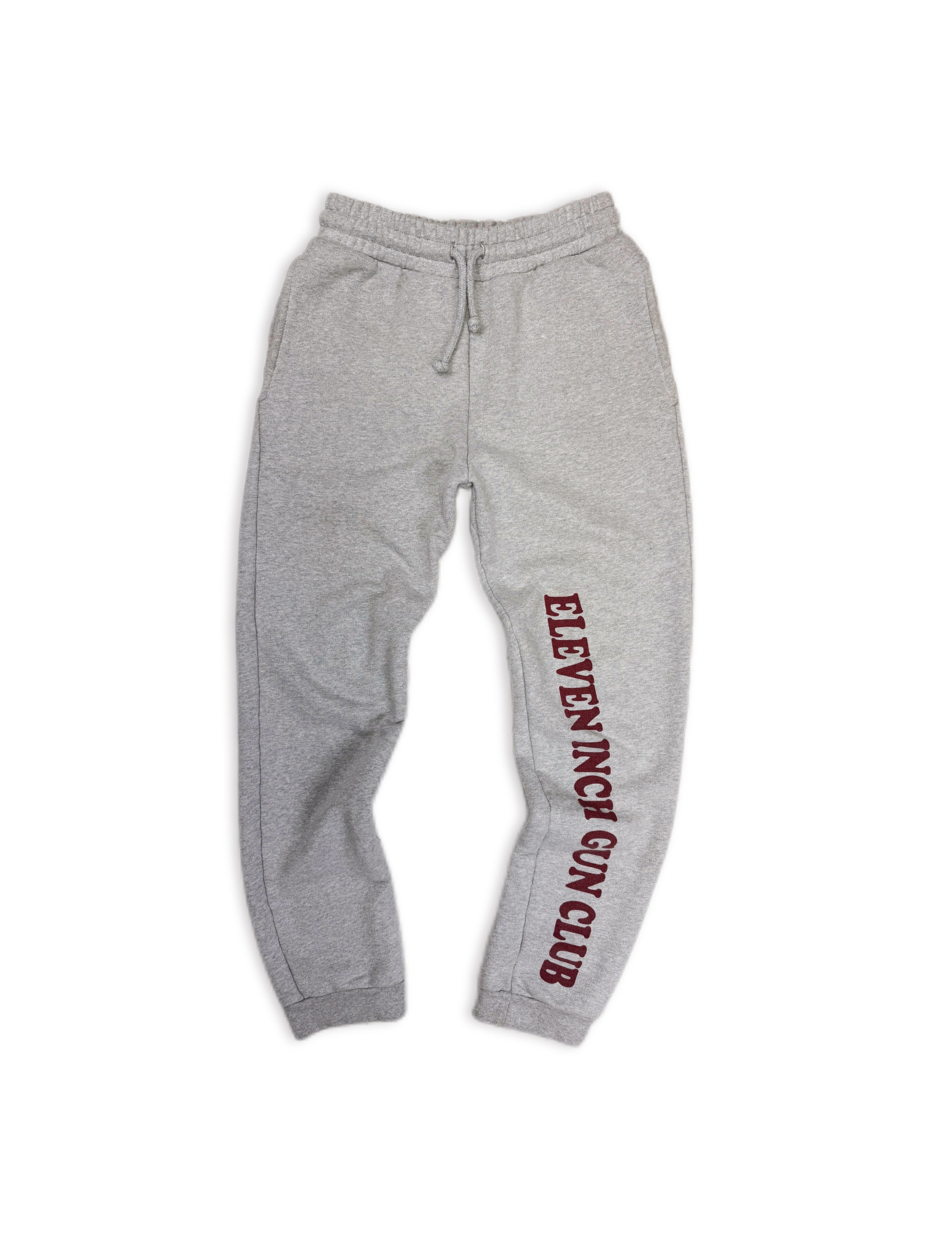 AW17 Vetements ‘11 inch Gun Club’ Heather Grey Sweat Pants