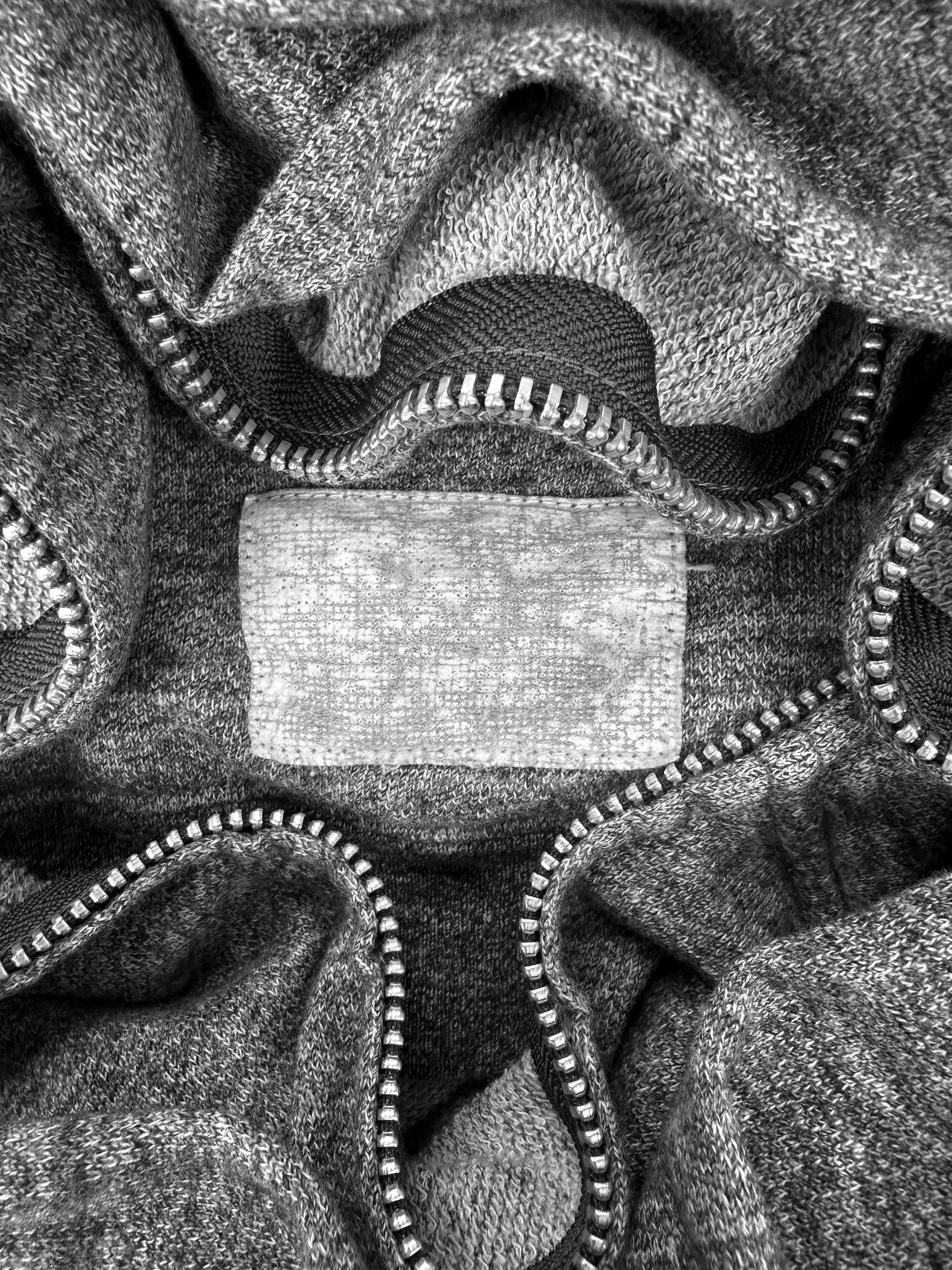 Undercover ‘Reverse Running’ Heather Grey Zip-up Hoodie
