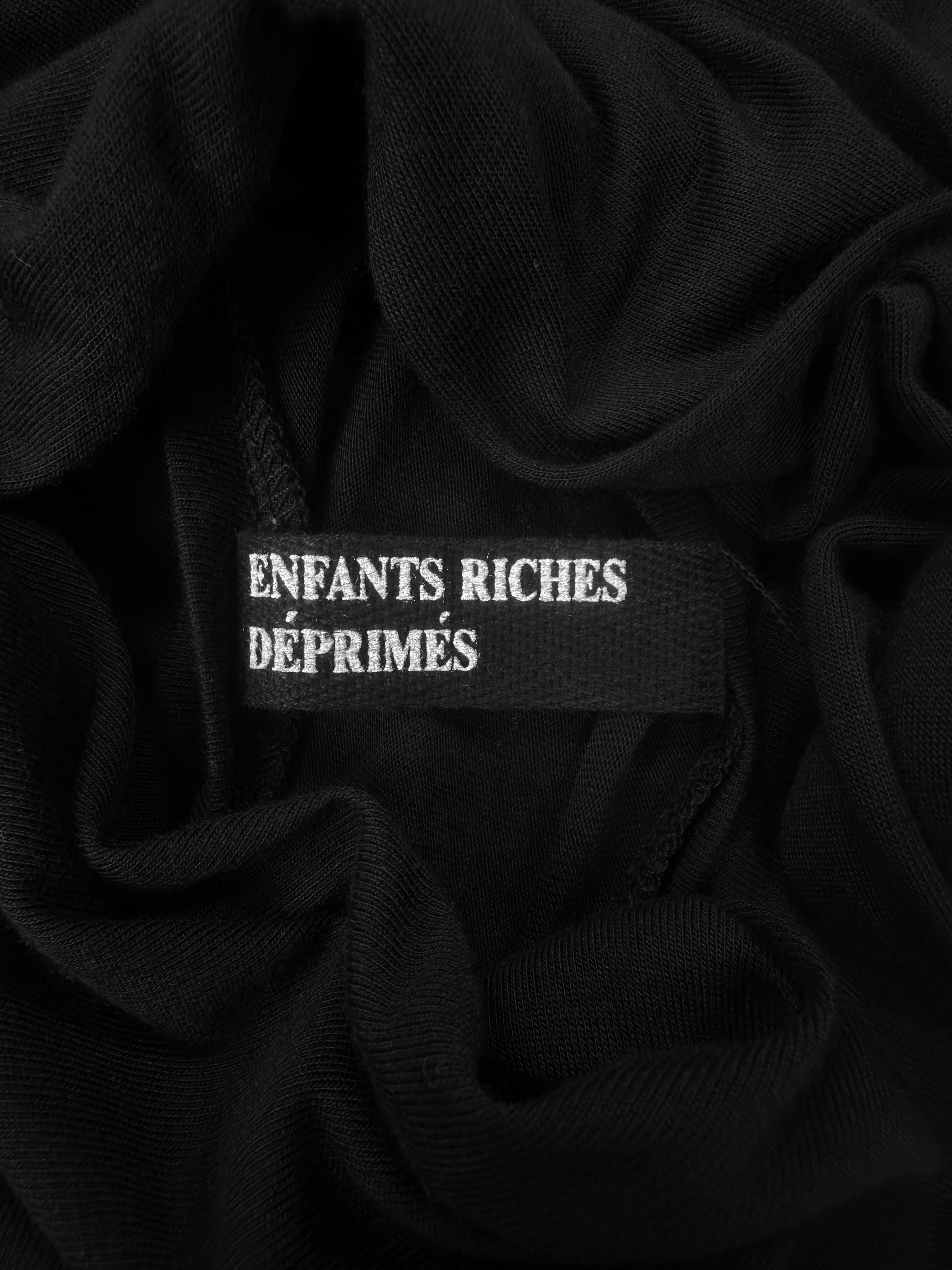 AW17 Enfants Riches Deprimes Black ‘Psychopath’ Slogan Long Sleeve