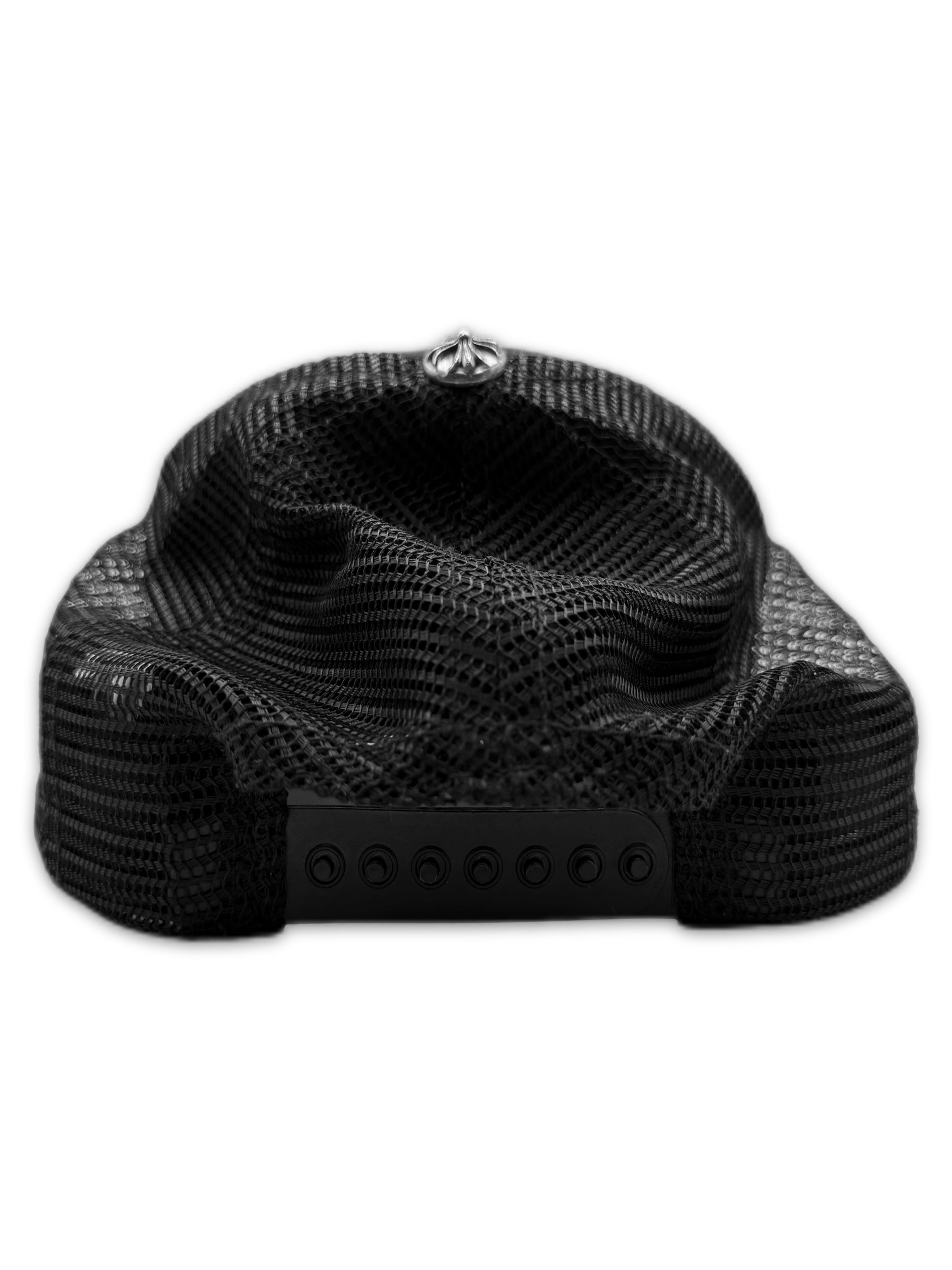 Chrome Hearts Honolulu Exclusive ‘CH’ Mesh Trucker Hat