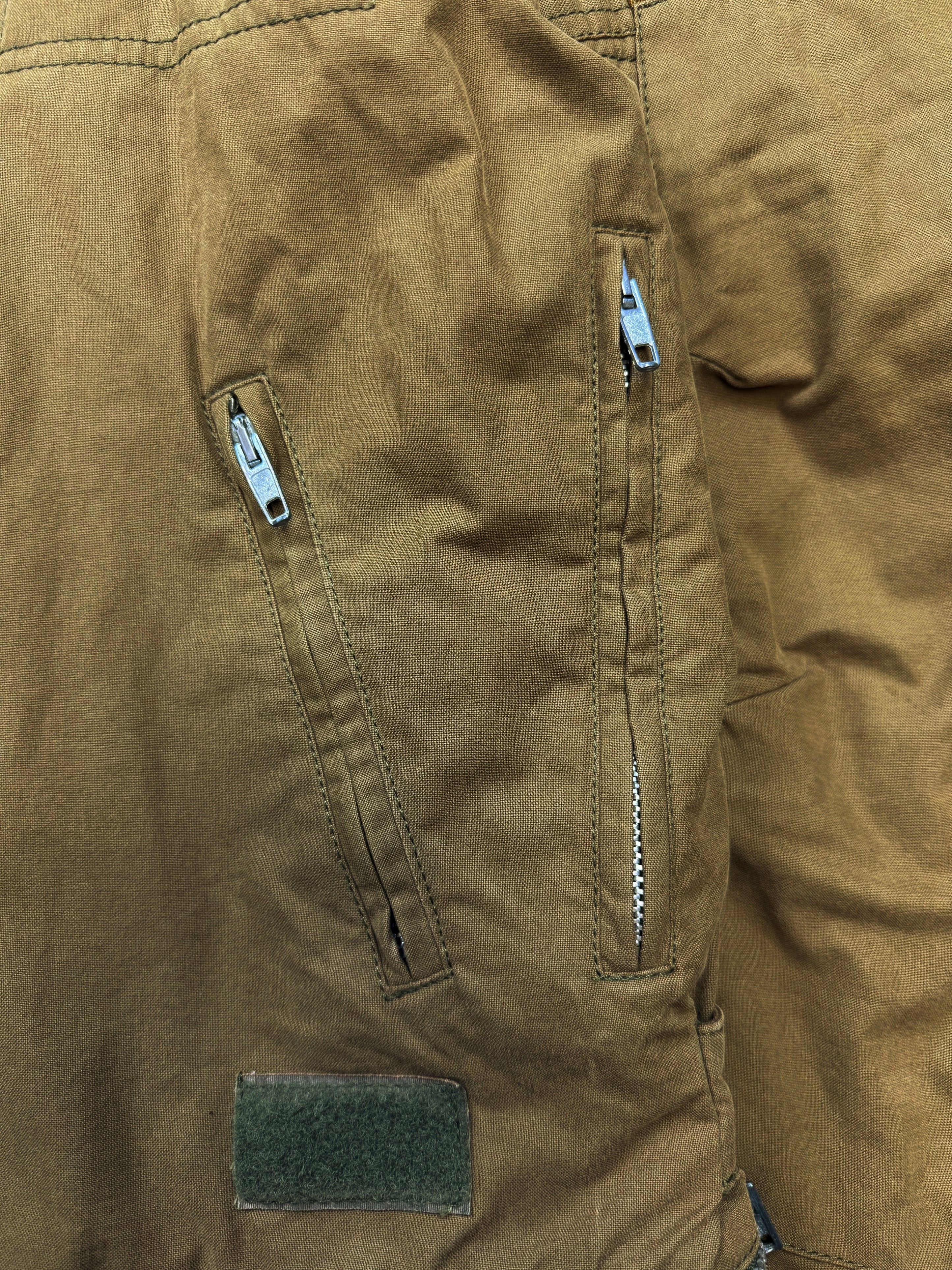 AW99 Helmut Lang ‘Astro’ Fur Multi-zip Olive Biker Jacket
