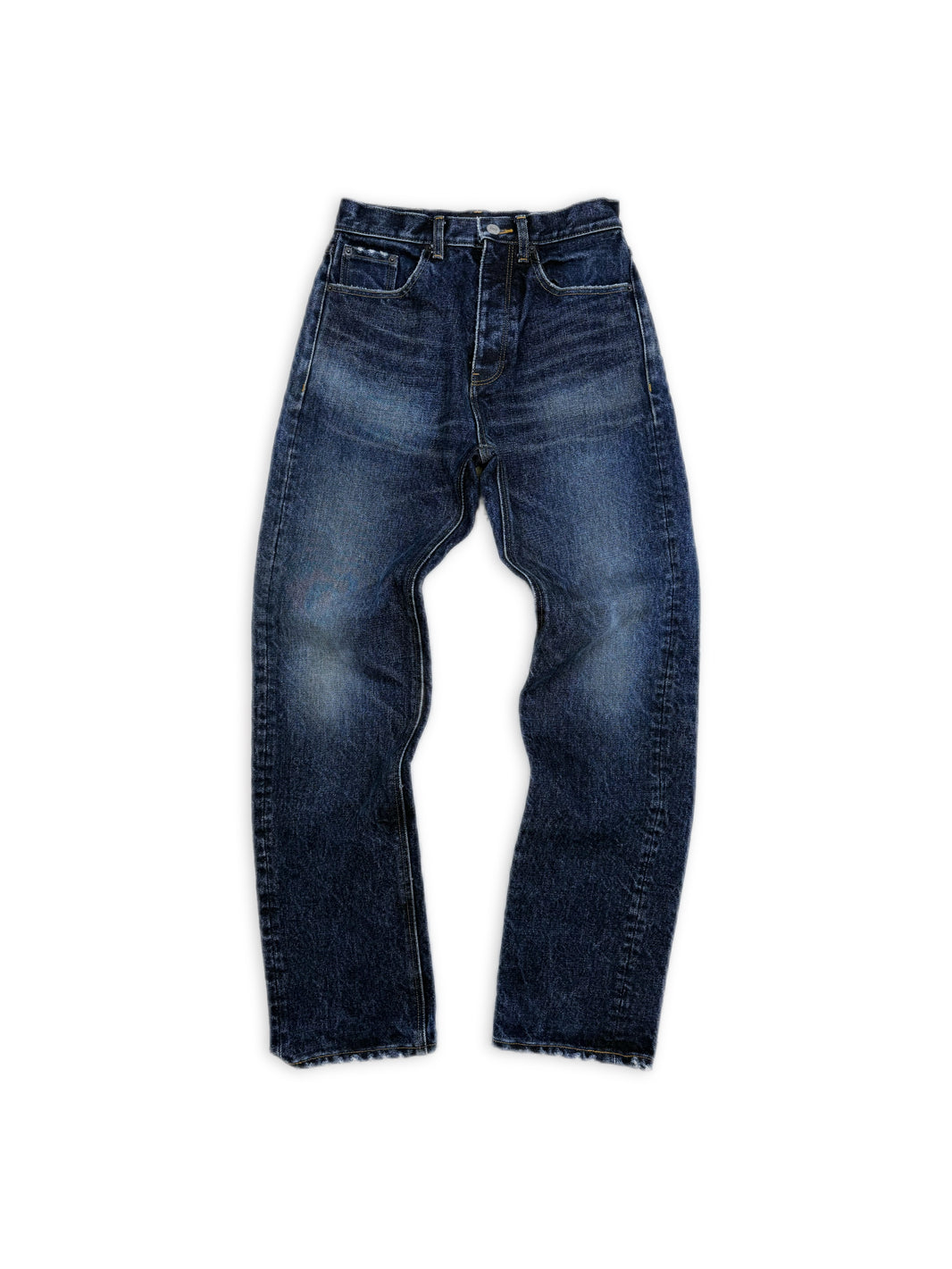 Balenciaga Selvedge Straight Cut Blue Heavy Weight Denim