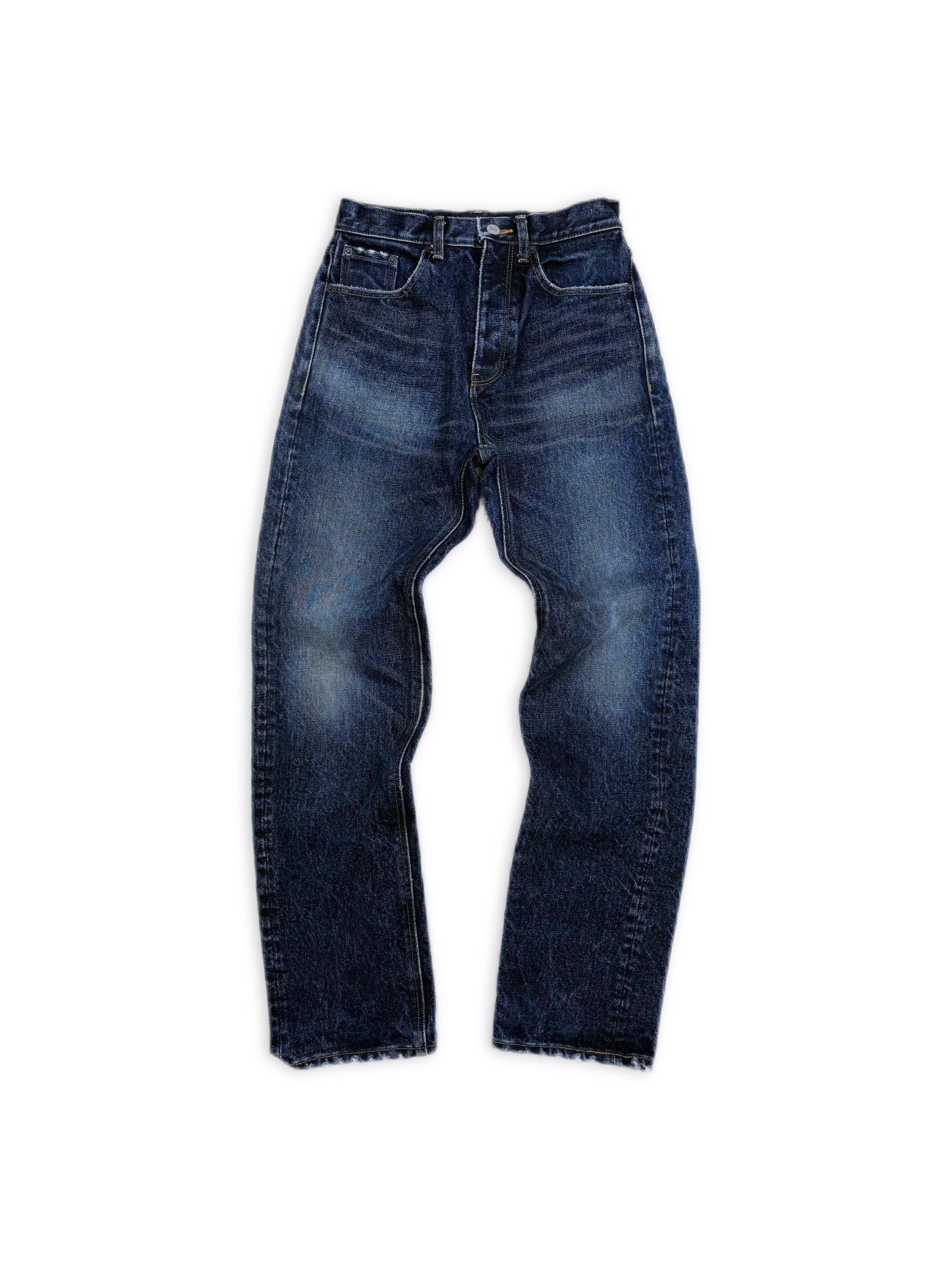 Balenciaga Selvedge Straight Cut Blue Heavy Weight Denim