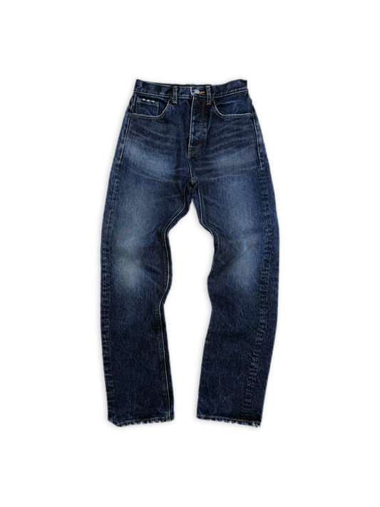 Balenciaga Selvedge Straight Cut Blue Heavy Weight Denim