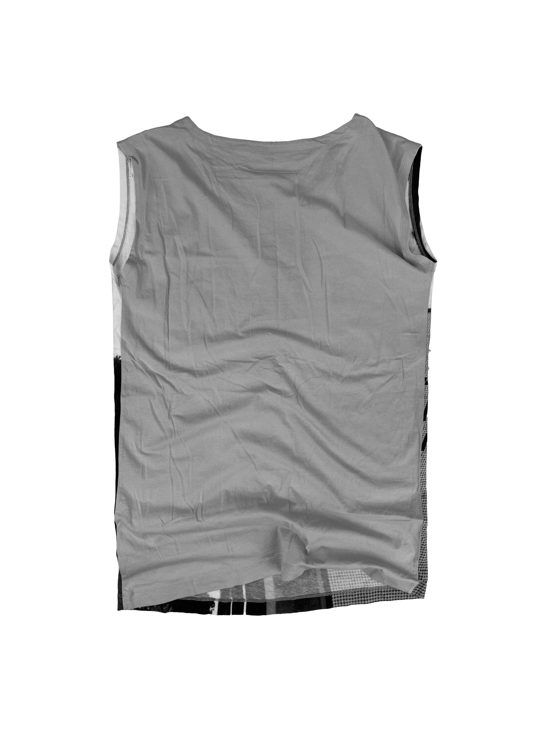 Maison Margiela MM6 Landscape Oversized  Sleeveless Tank-top