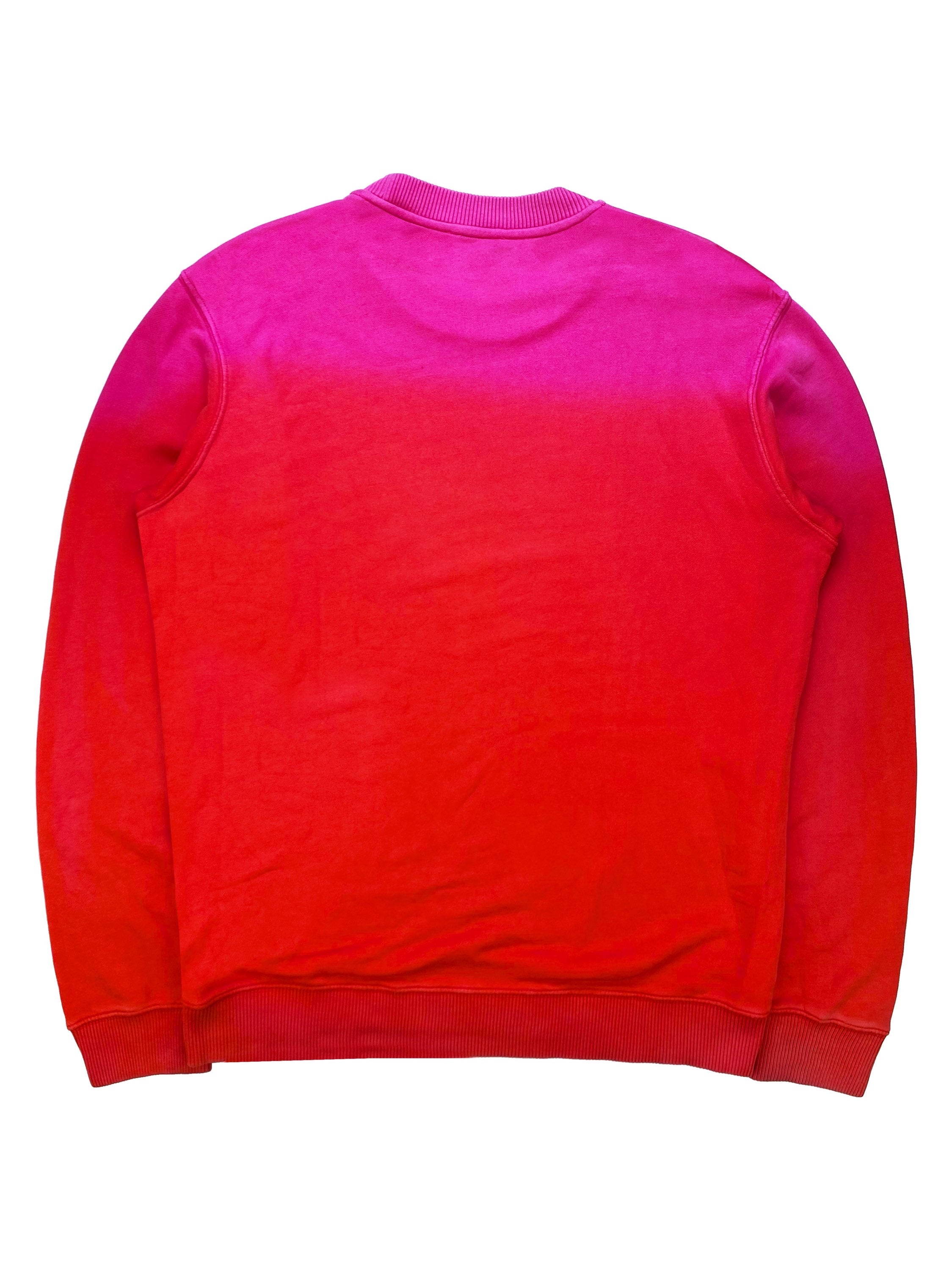 FW12 Raf Simons Gradient Dip Dye Neon Crewneck