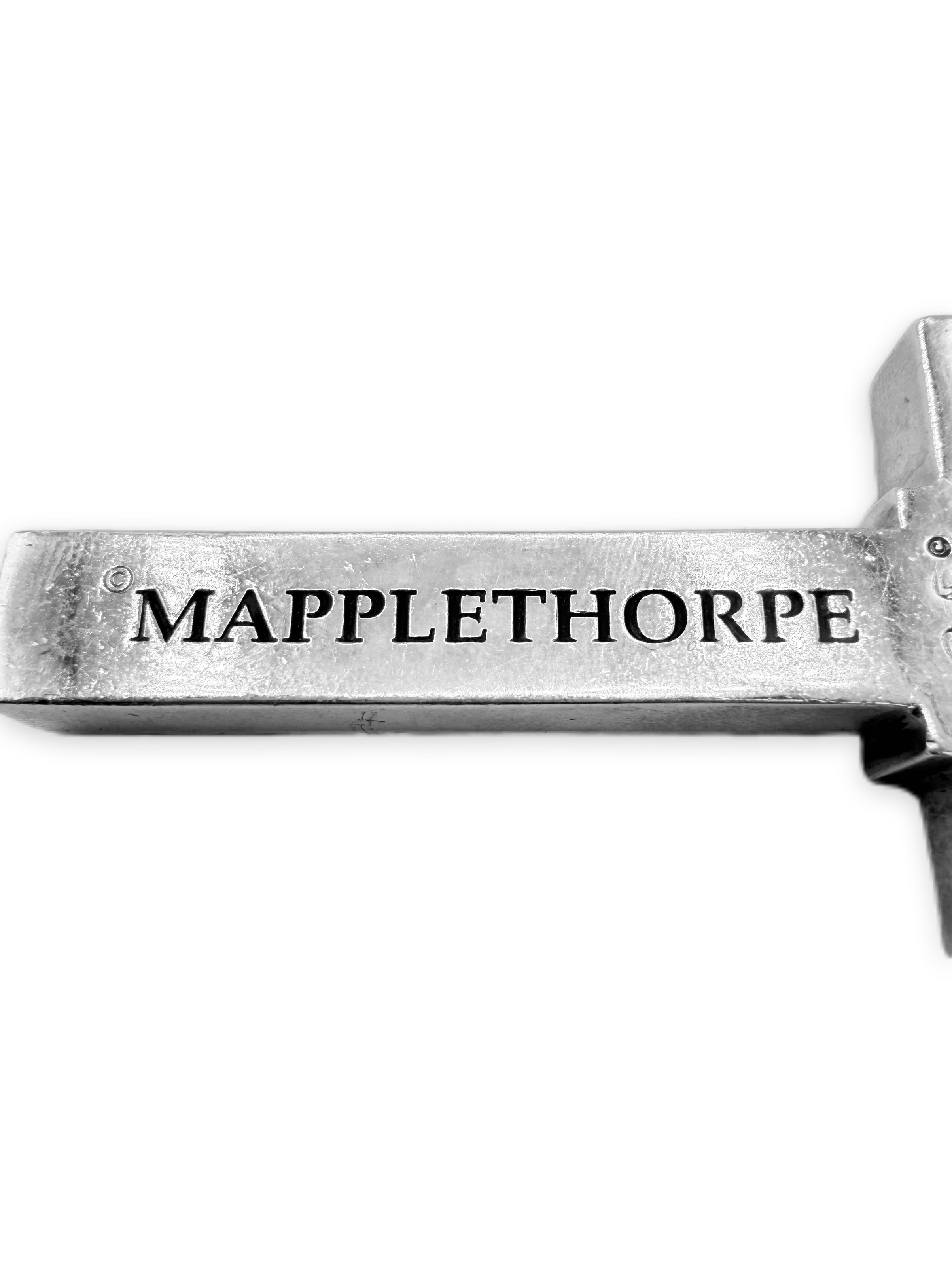 Chrome Hearts x Mapplethorpe .925 Silver Small Cross Pendant