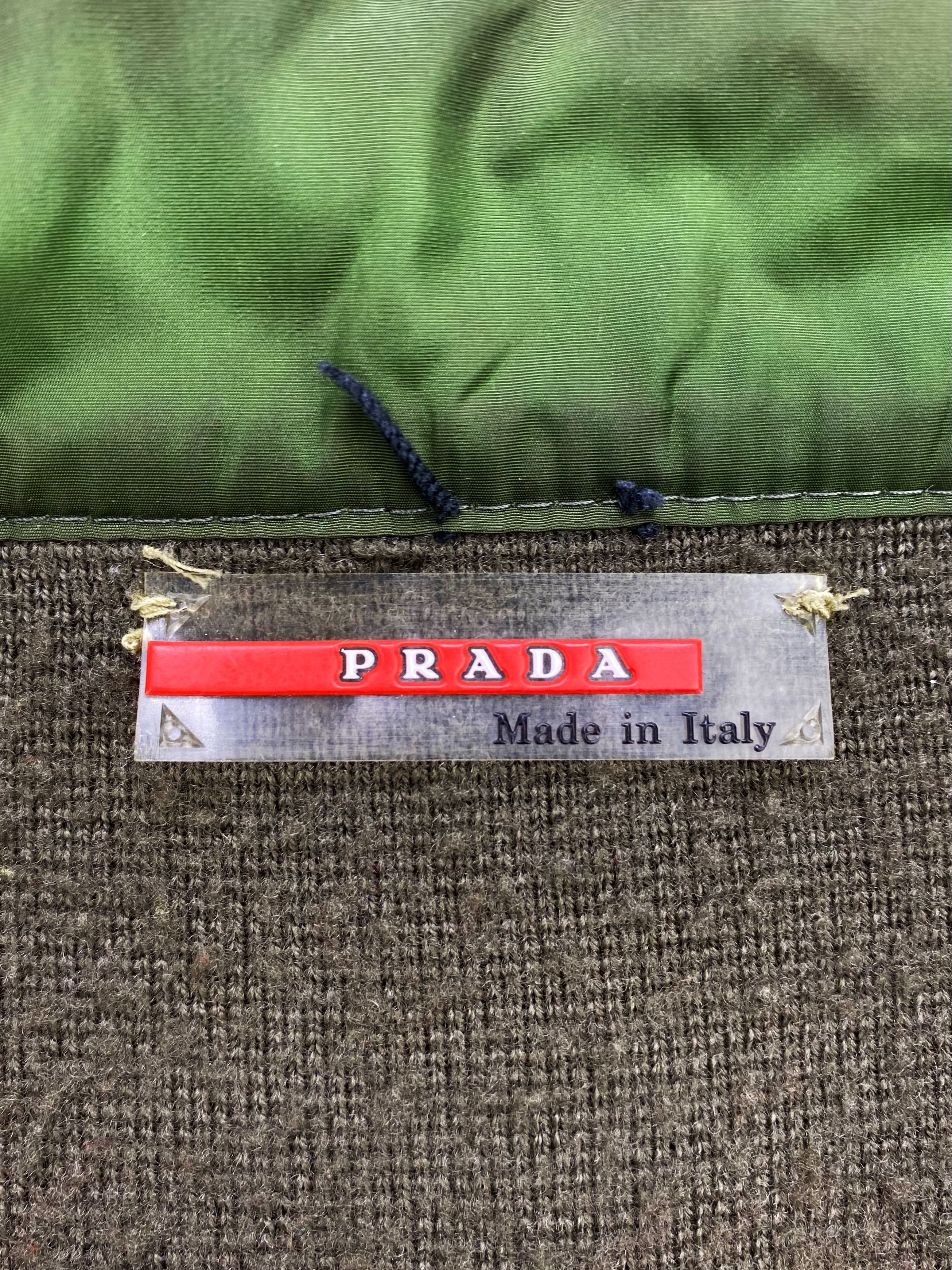 2000’s Prada Sport Tight Knit Zippered Tech Fleece