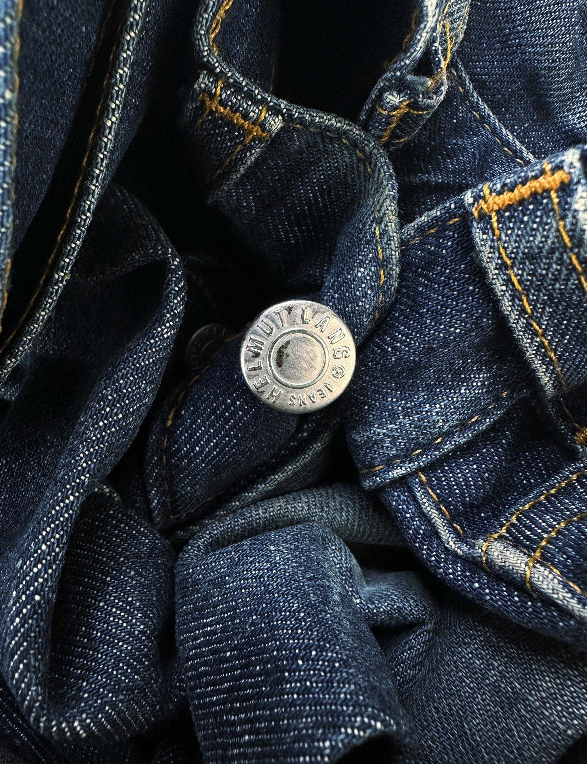 90s Helmut Lang Indigo Wash Boot Cut Denim