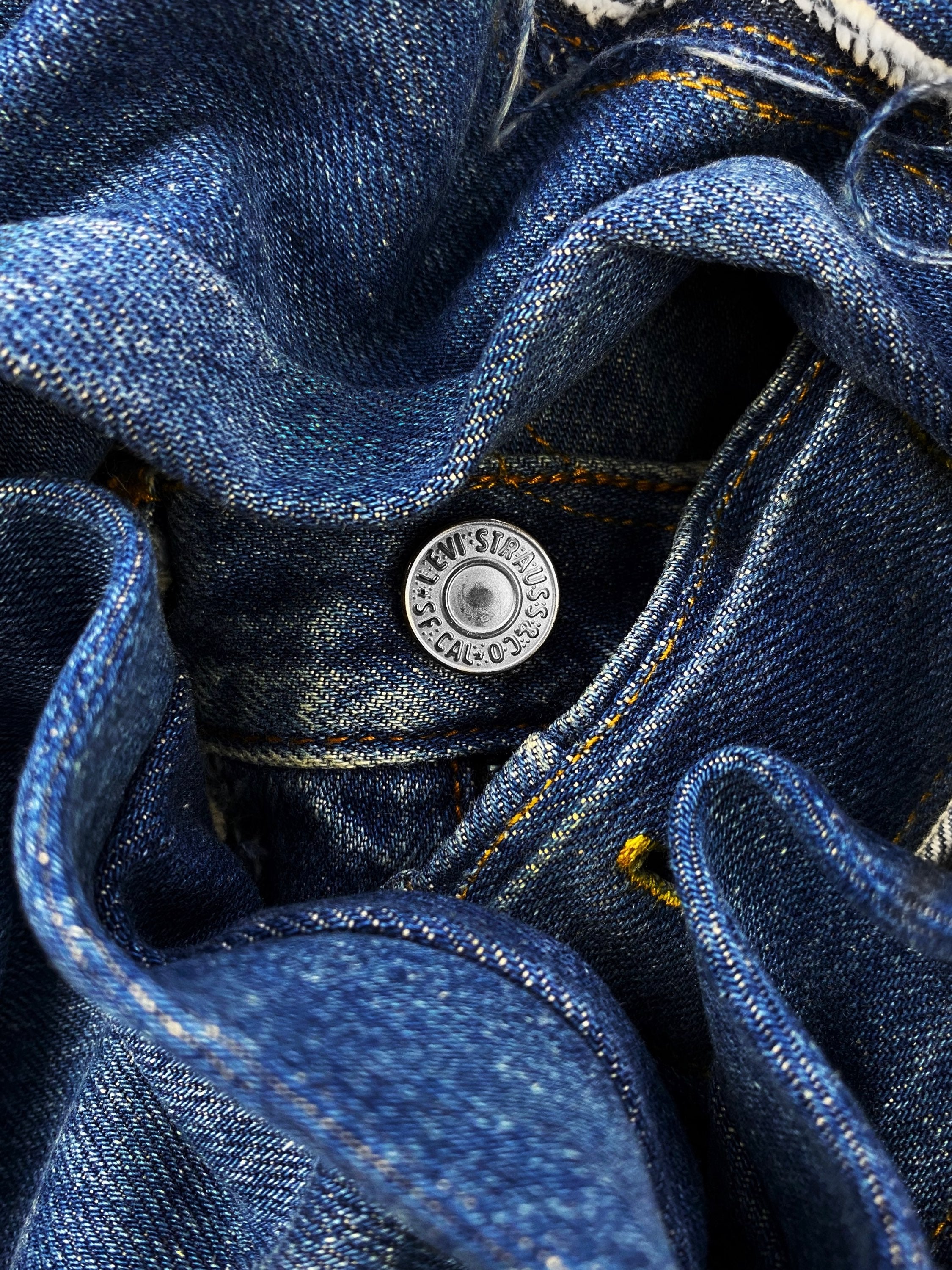 AW00 20471120 Paper ‘Recycled’ Big-John Blue Hybrid Denim