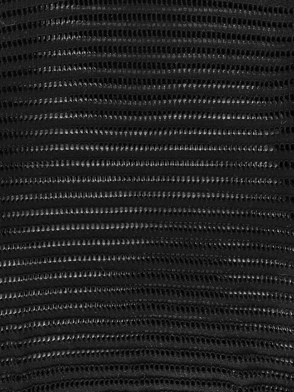 SS07 Dior Homme Grid Cut Knitted Raglan Longsleeve Shirt