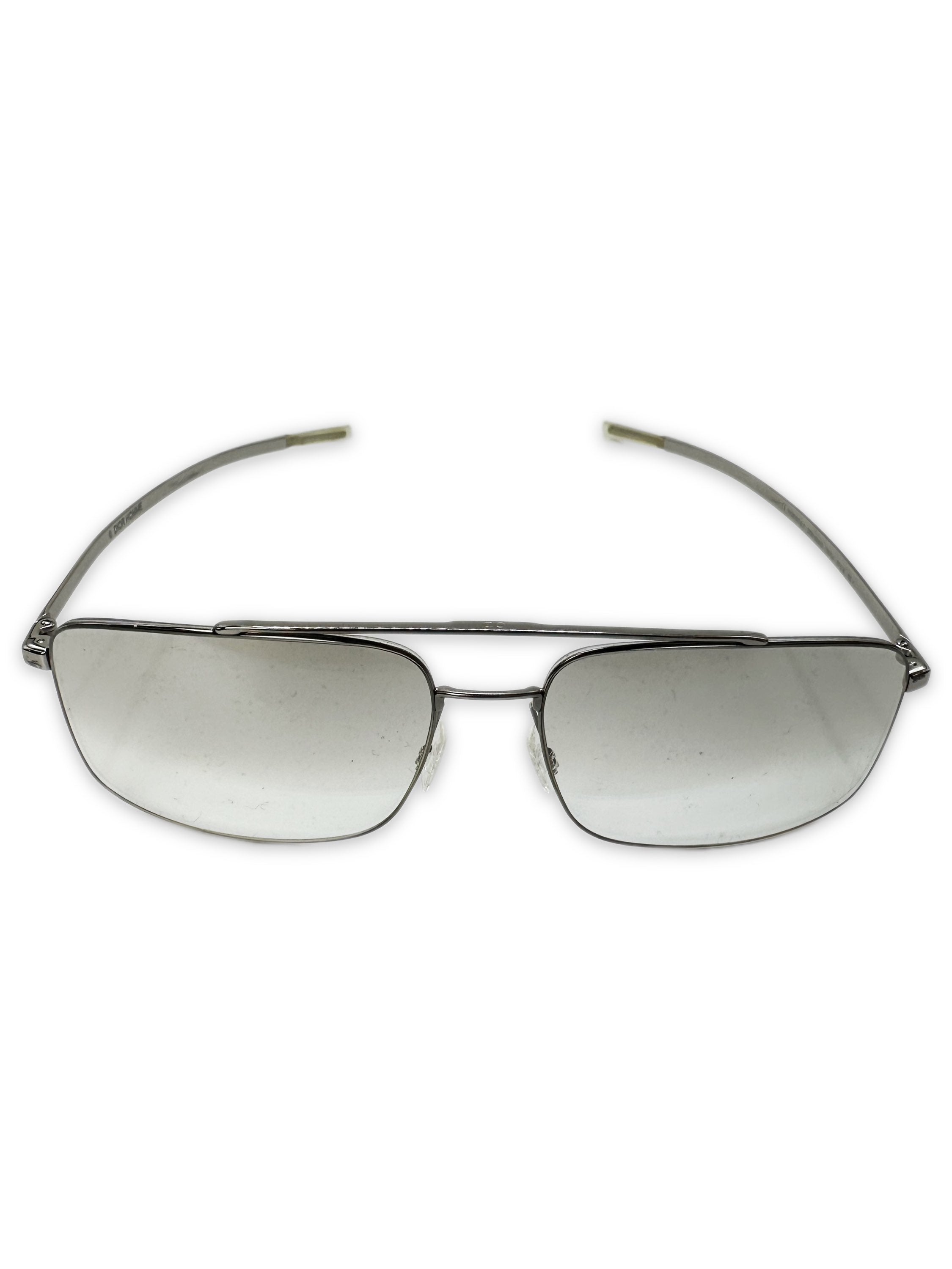 00s Dior Homme Gradient Tint Metallic Sunglasses