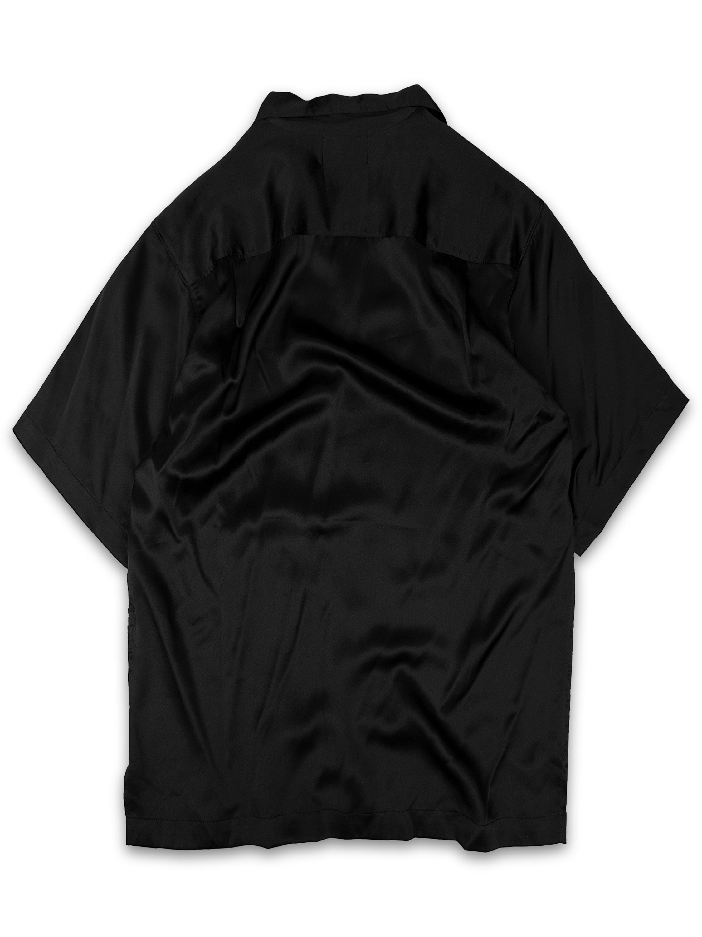 SS20 Enfants Riches Deprimes Silk ‘Capatilisme’ Graphic Collared Shirt