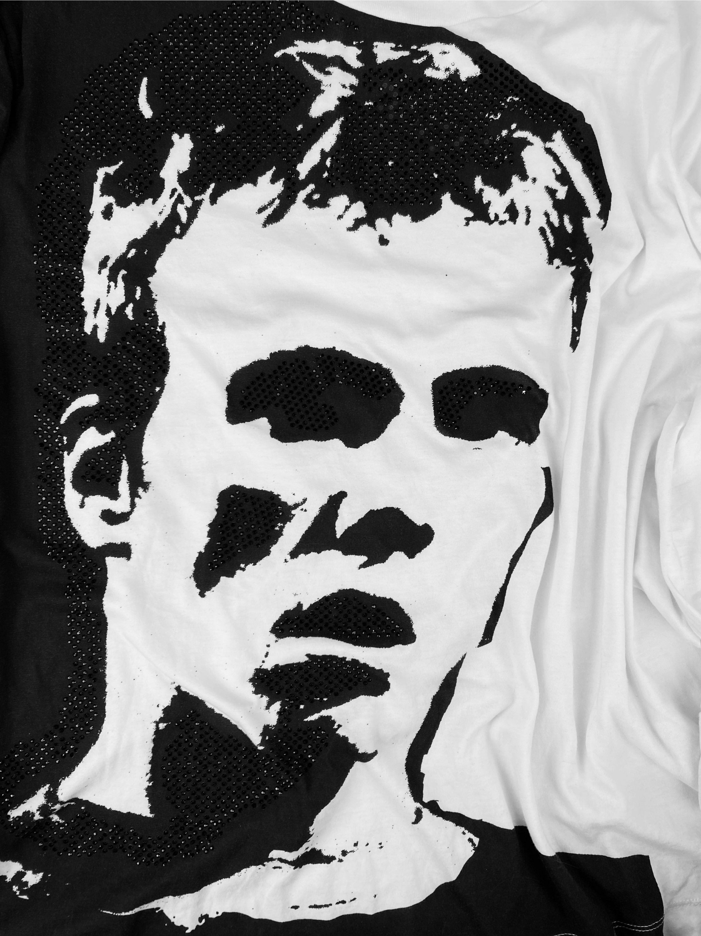00s Diesel ‘Losers’ Studded Face Negative Longsleeve Shirt