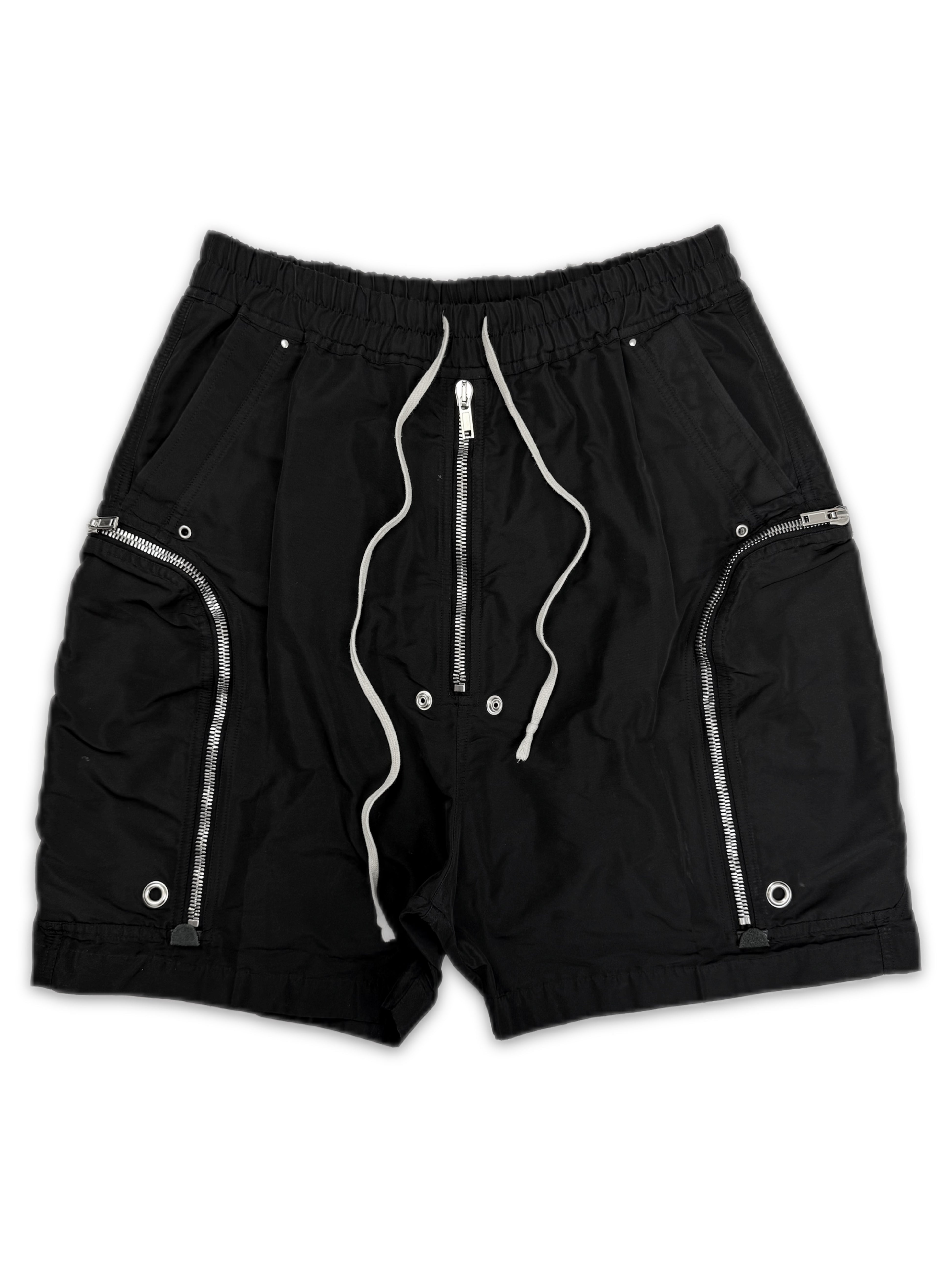 SS24 Rick Owens ‘Lido’ Bauhaus Cargo Pocket Nylon Shorts