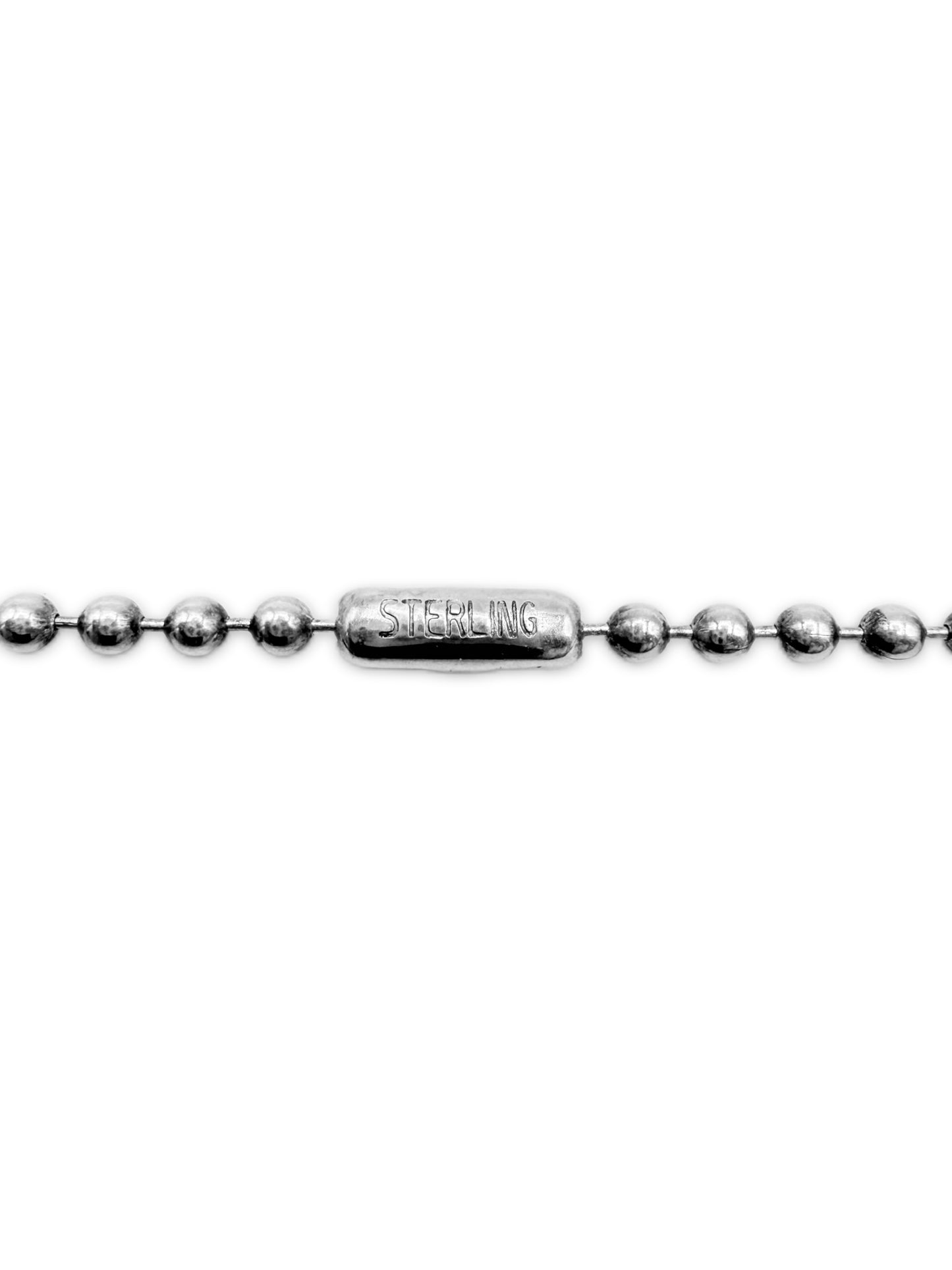Chrome Hearts Fleur Ring Eyewear .925 Silver 30 in Necklace