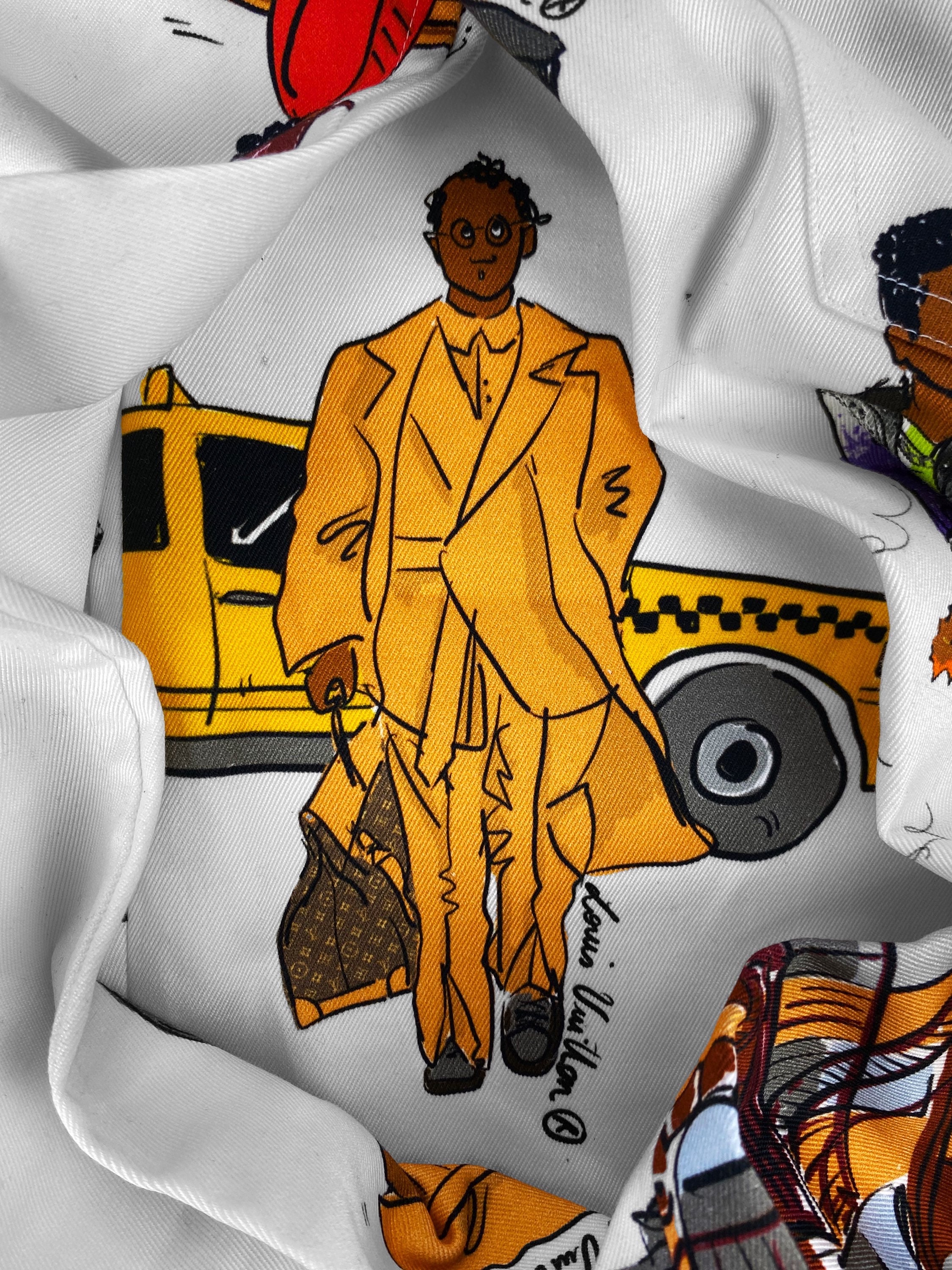 AW19 Louis Vuitton by Virgil Abloh ‘New York City’ White Denim