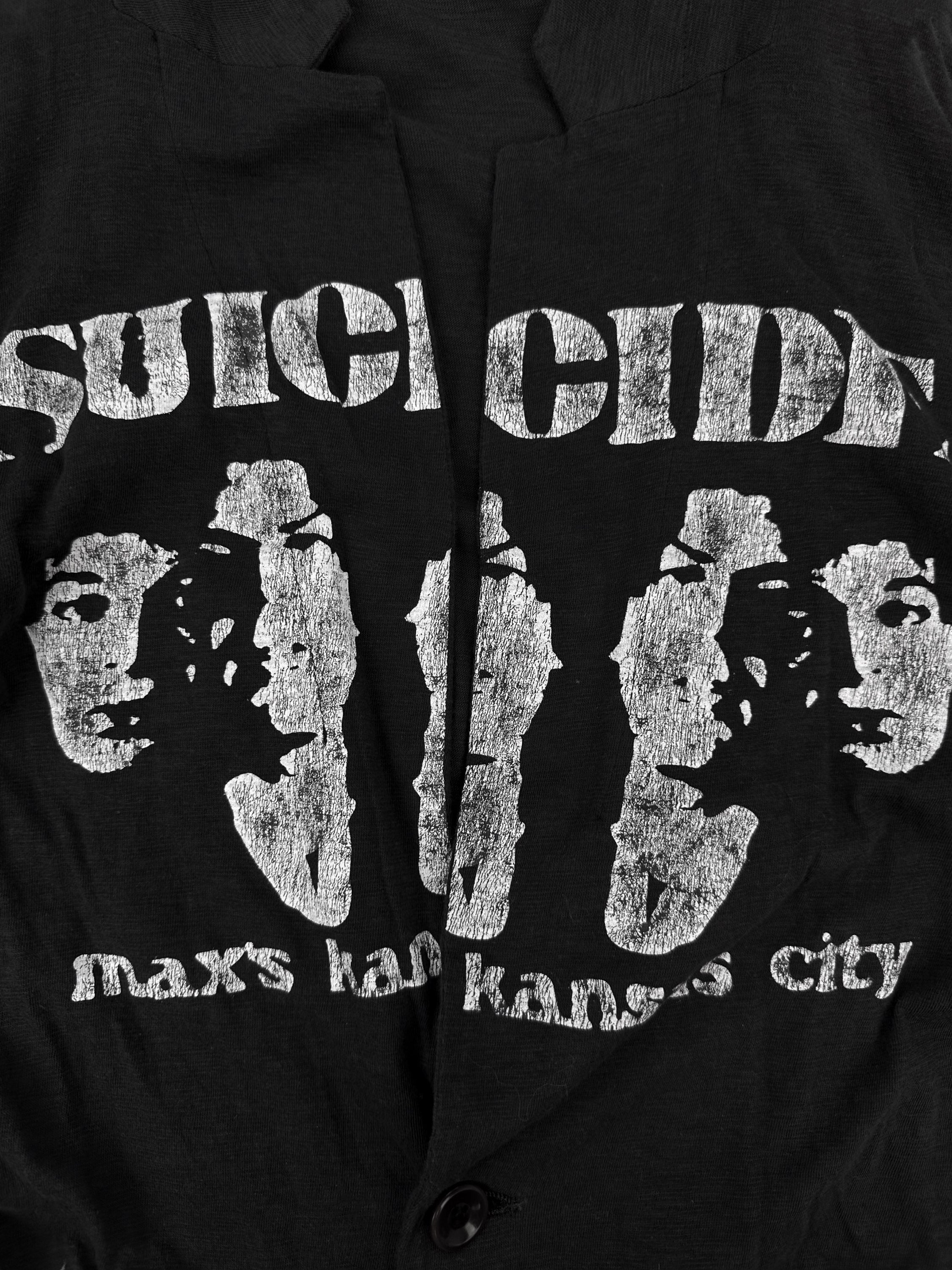 AW12 Undercover ‘Suicide’ Max’s Kansas City Black Cardigan