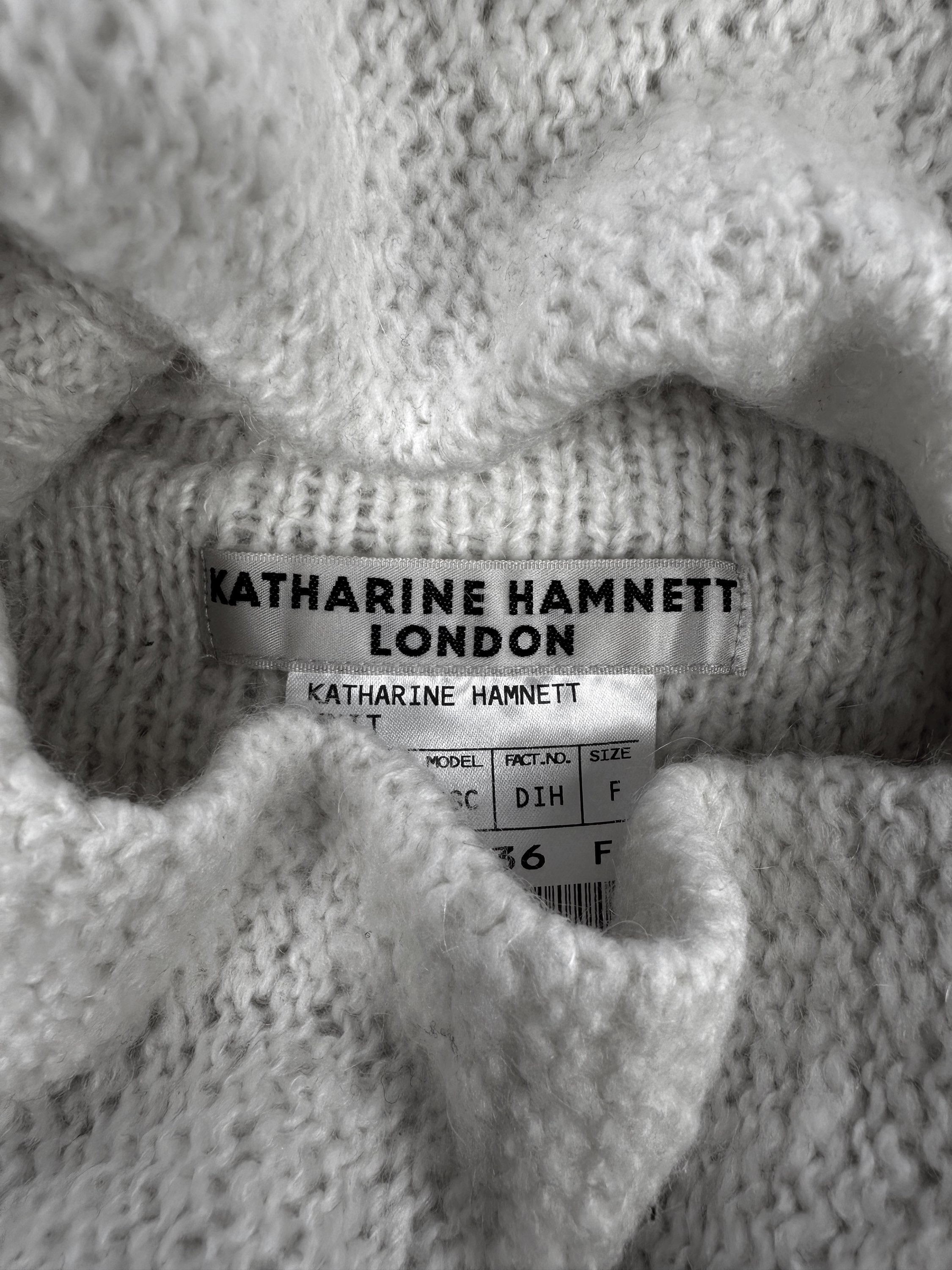 Katharine Hamnett White Heavy Weight Cowichan