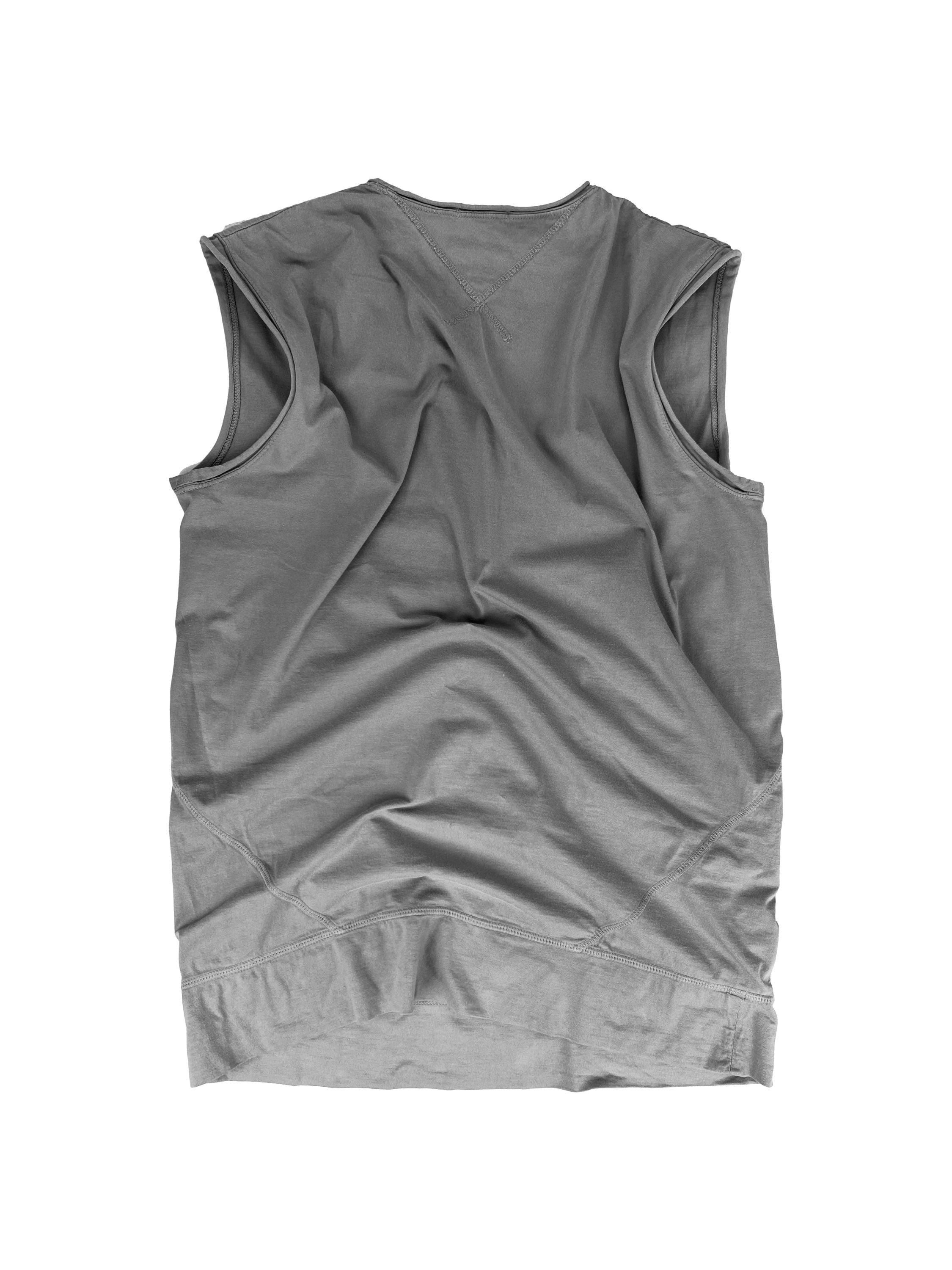 00s Marithe Francois Girbaud Reconstructed Jersey Tank-top