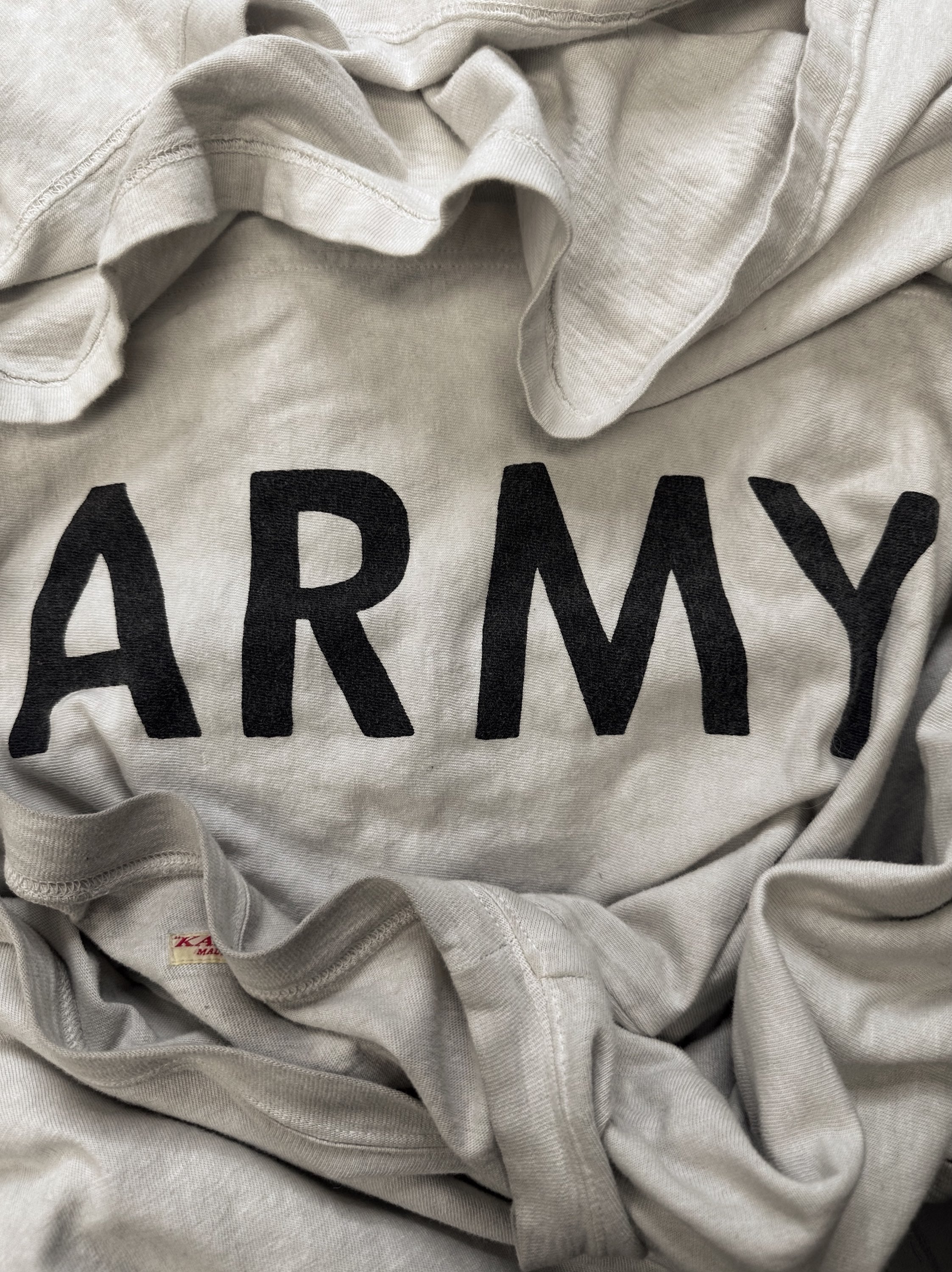 Kapital ‘Army’ Oversized Spell Out Short Sleeve T-Shirt