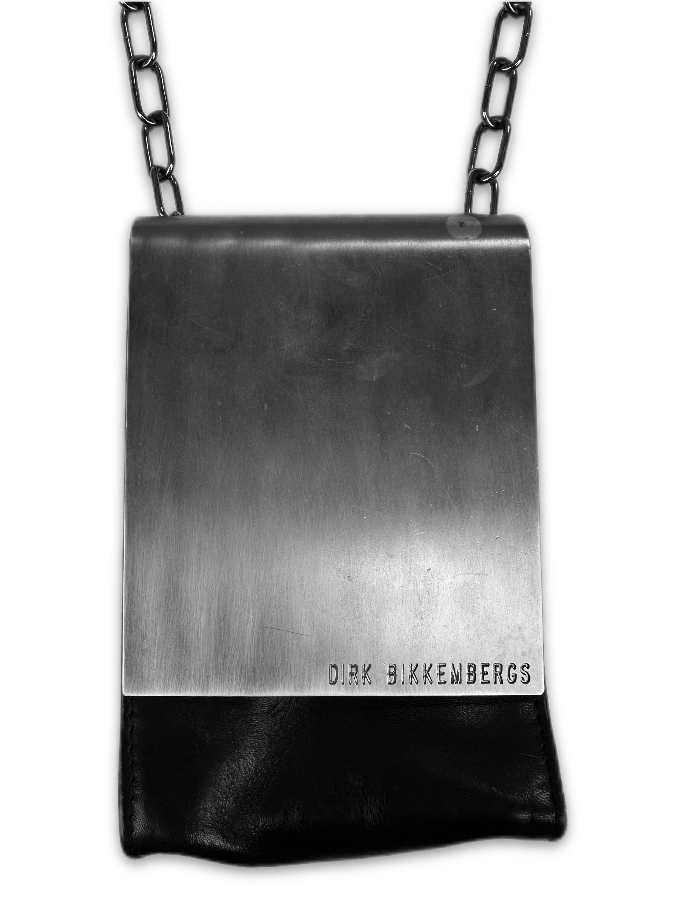 90s Dirk Bikkembergs ‘Drawbridge’ Metal Plated Chain Link Bag