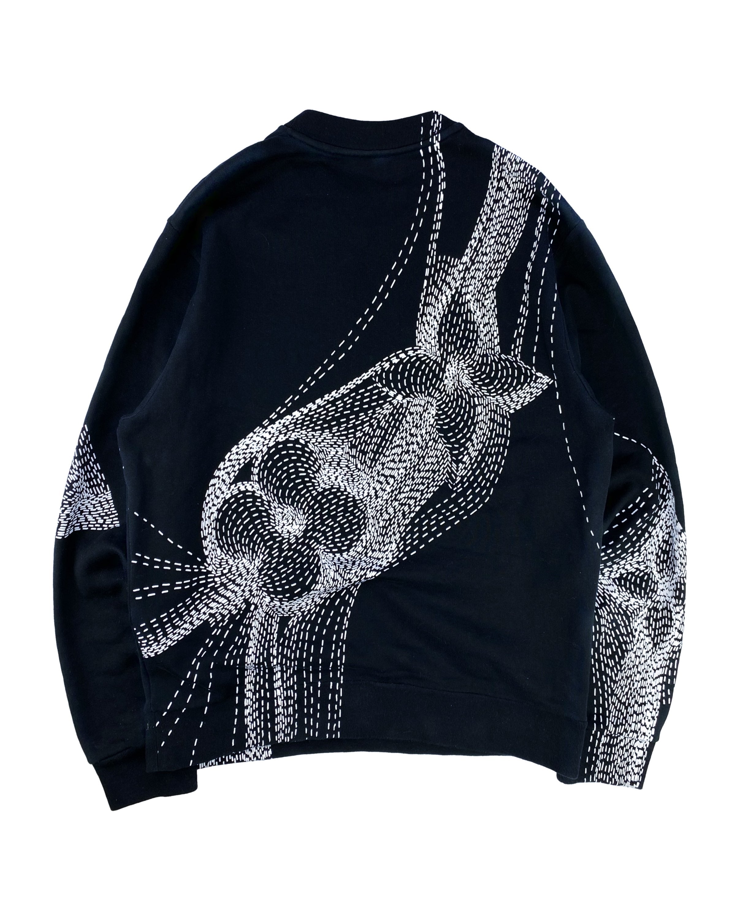 SS20 Louis Vuitton ‘Constellation’ Flower Monogram Crewneck