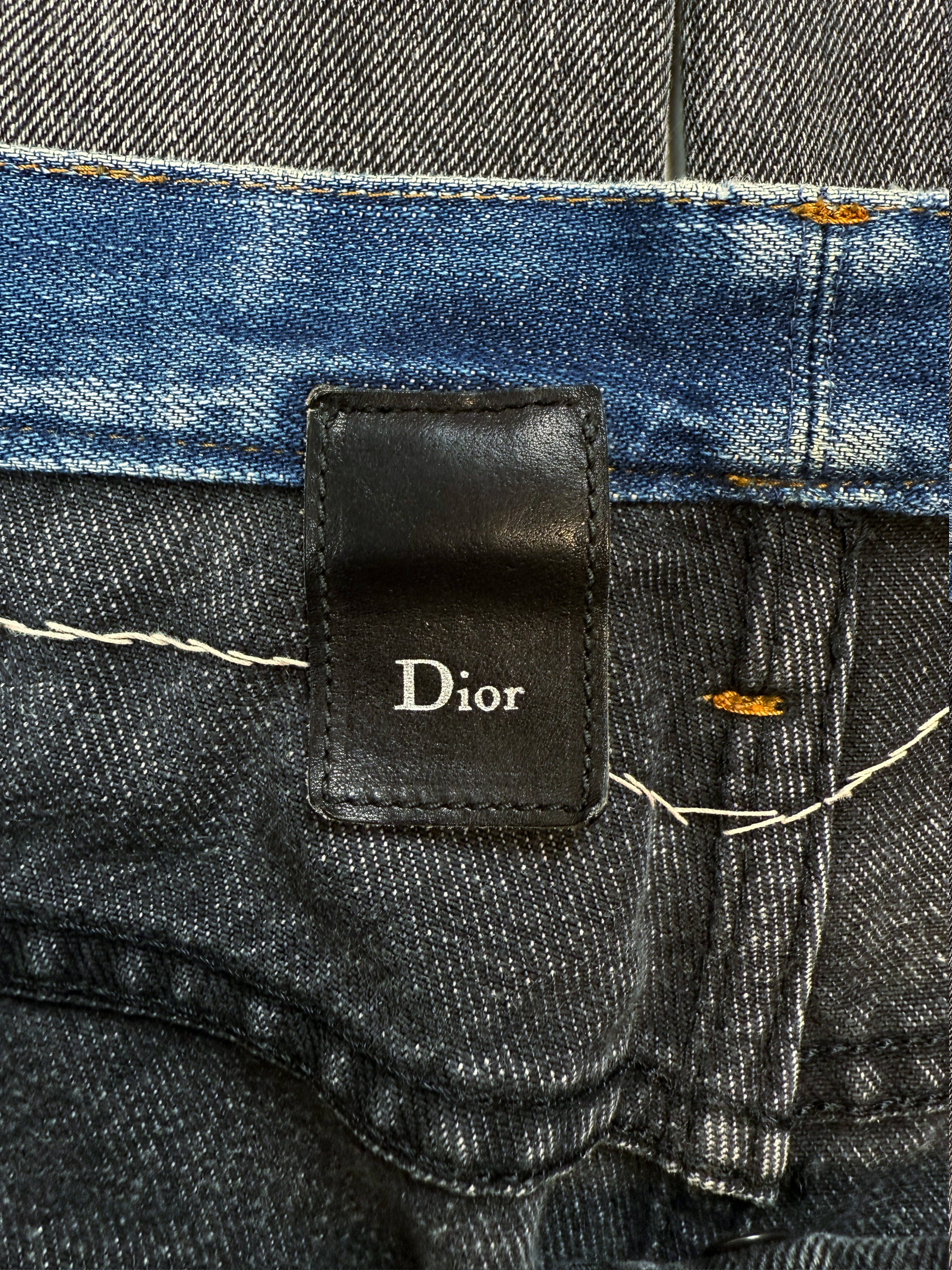 AW06 Dior Homme ‘These Grey Days’ Cummerbund Hedi Slimane Jeans