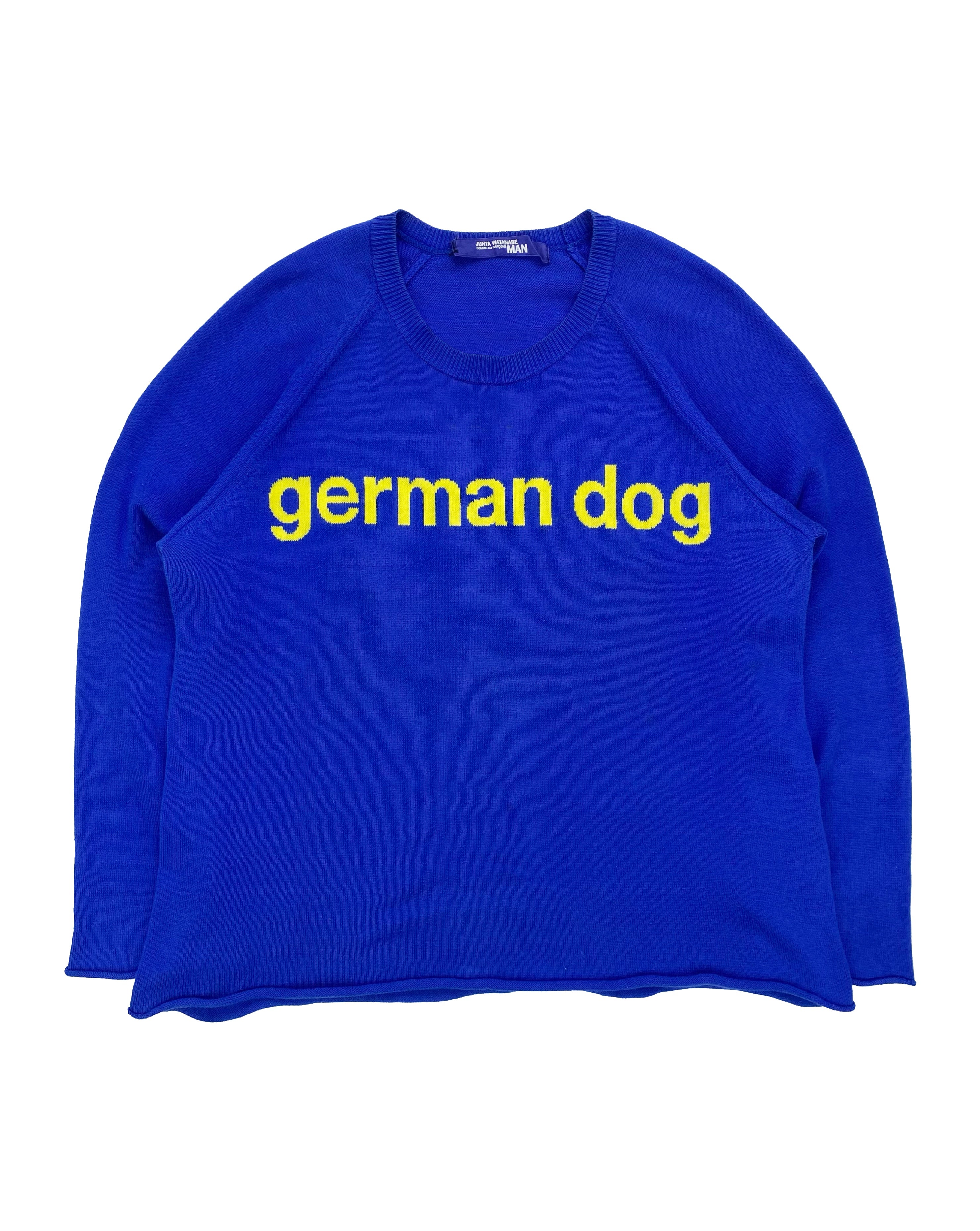 SS02 Junya Watanabe Poem “German Dog” Knitted Sweater
