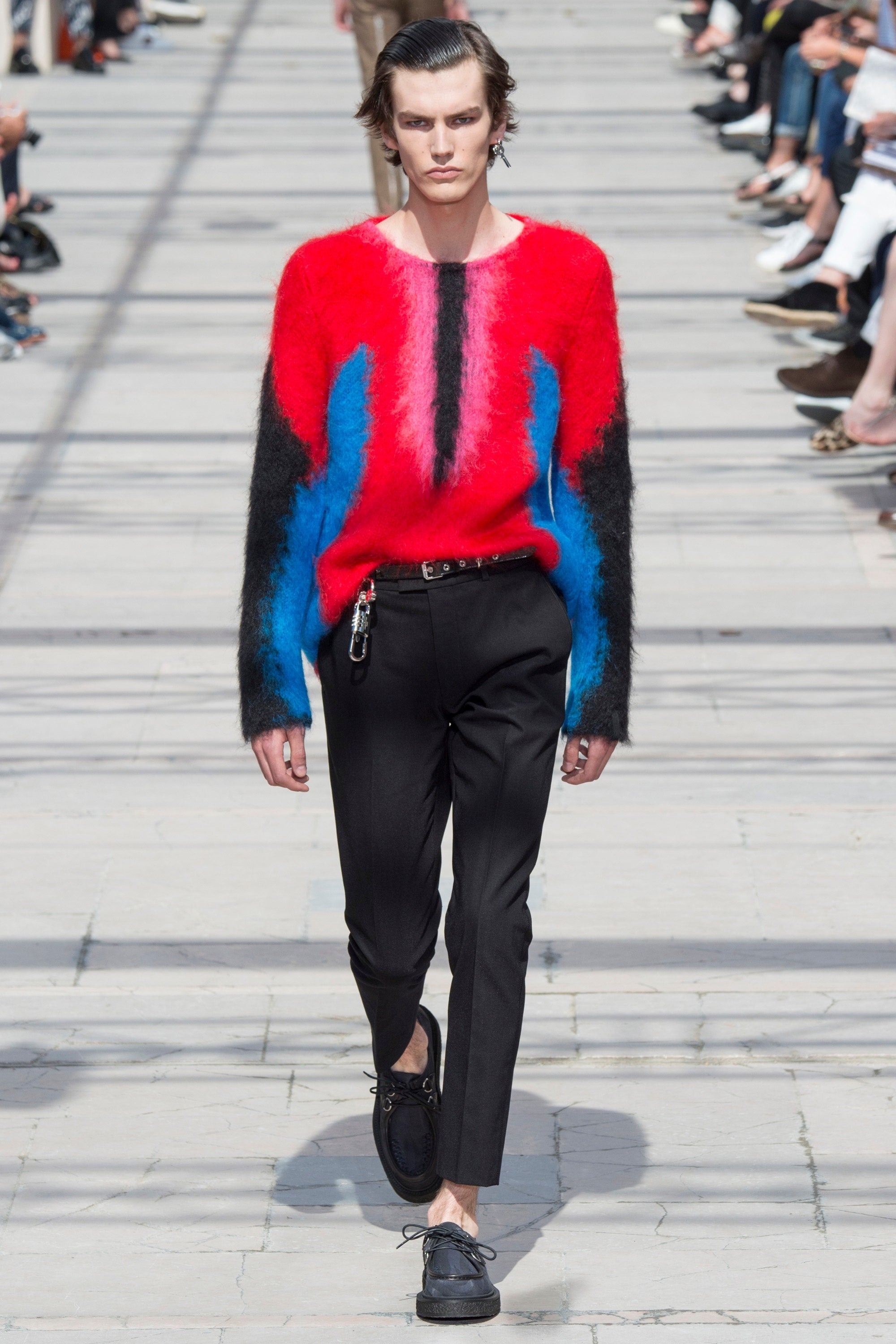 SS17 Louis Vuitton ‘Impala’ Loose Gauge Mohair Knitted Sweater