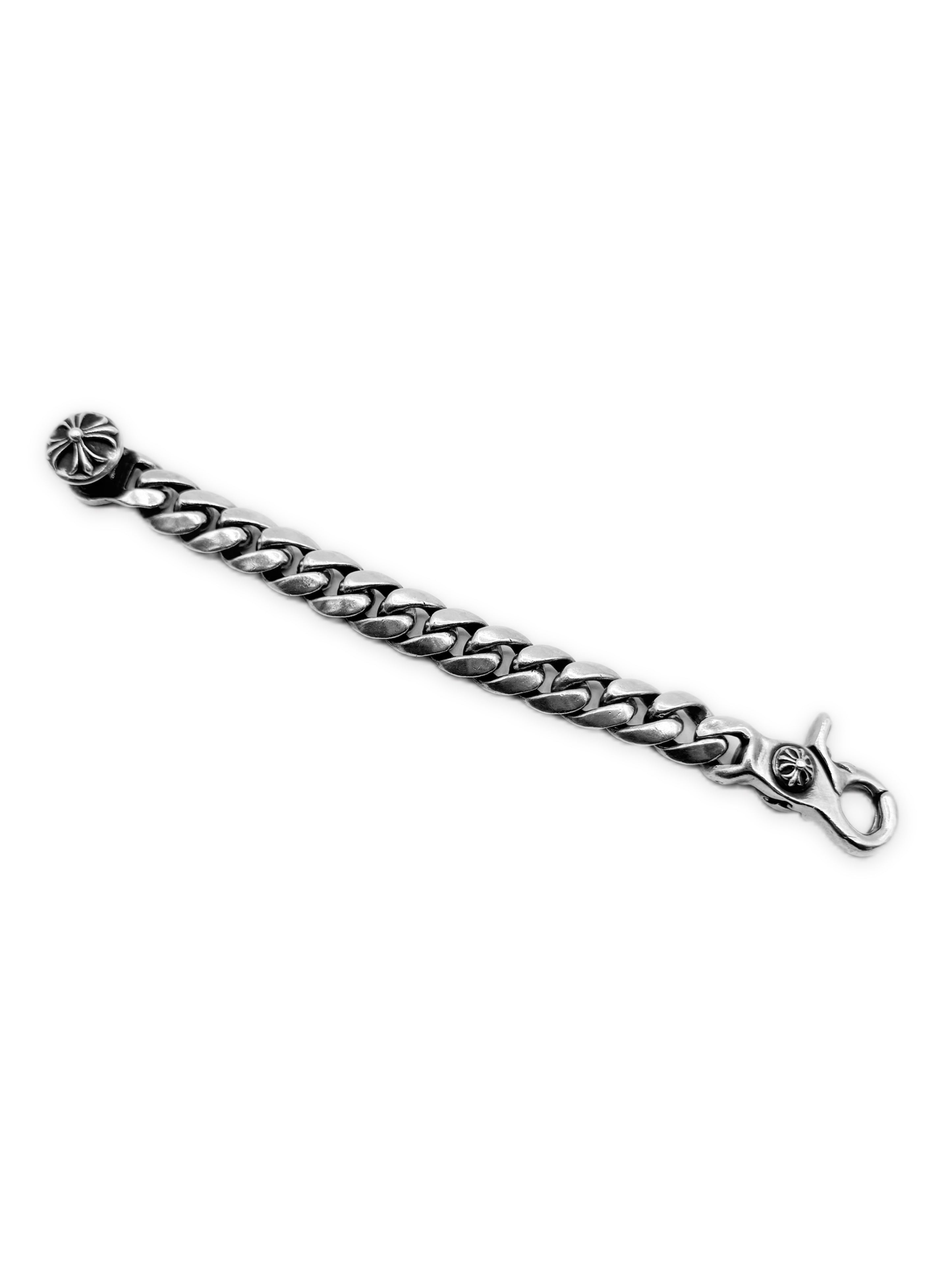 Chrome Hearts Cuban Link Plus Lobster Clasp 8 in Bracelet