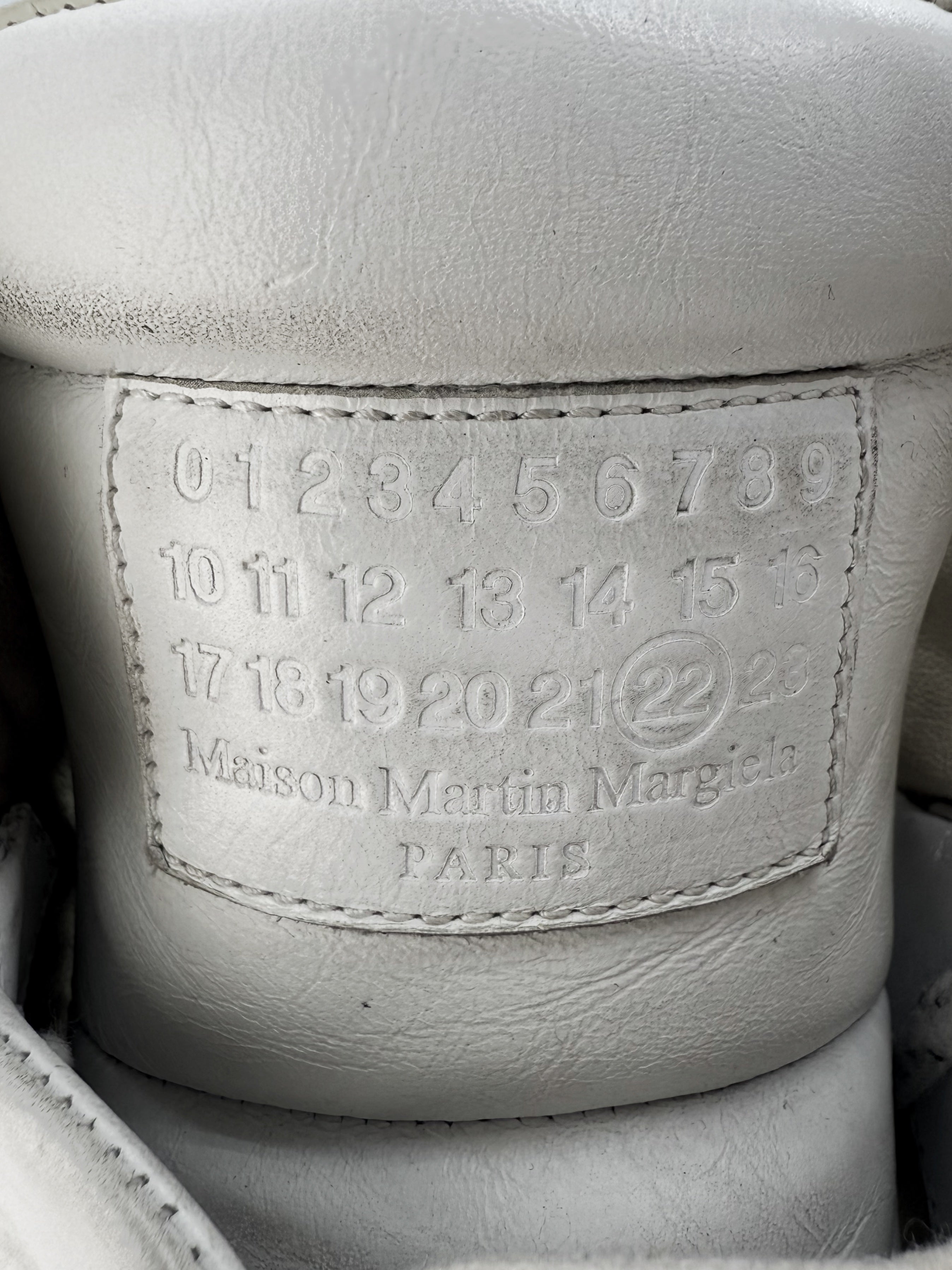 Maison Margiela ‘Future’ Hi-top Leather Red Sole Sneakers